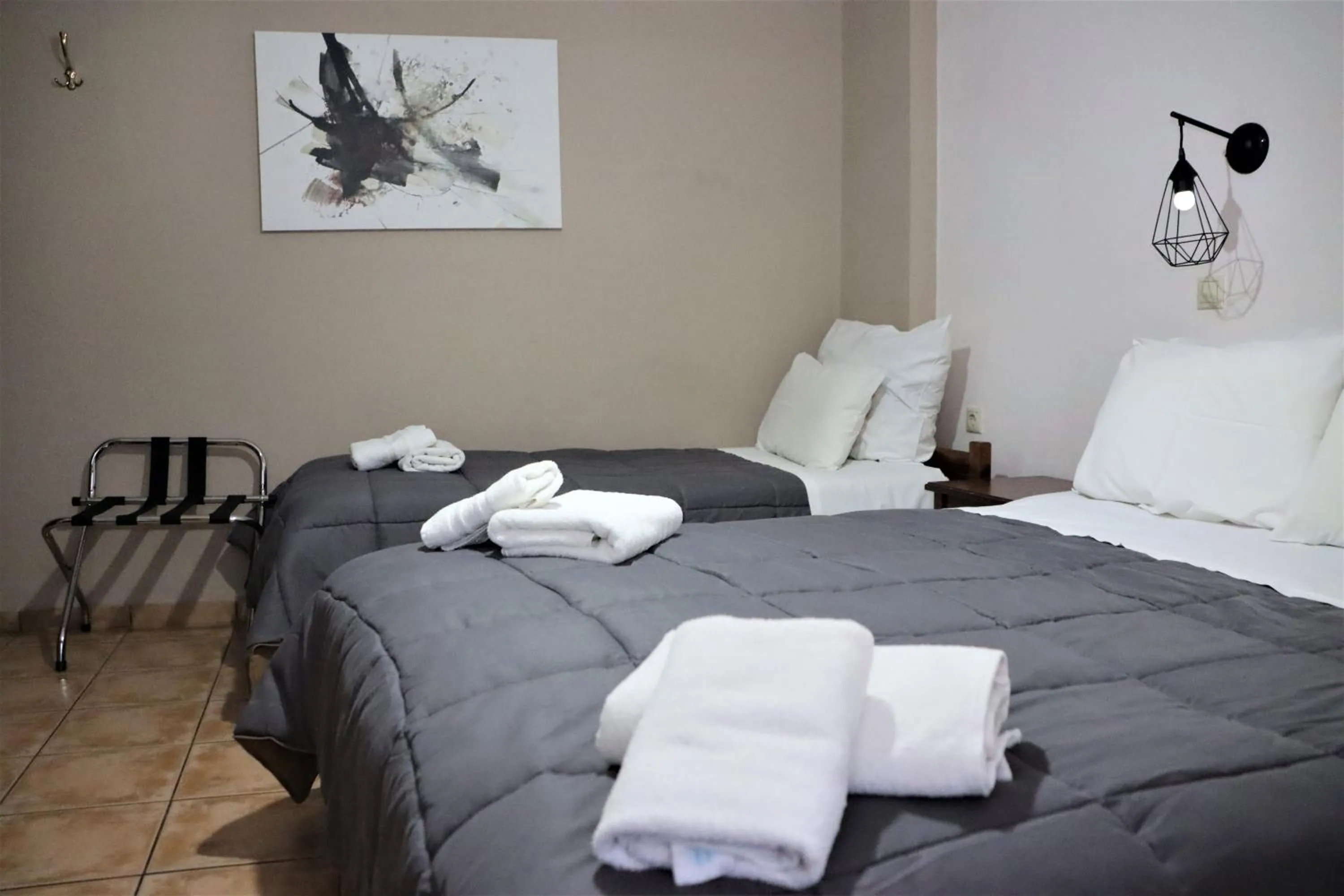 Bedroom, Bed in Tzovolos Apartments