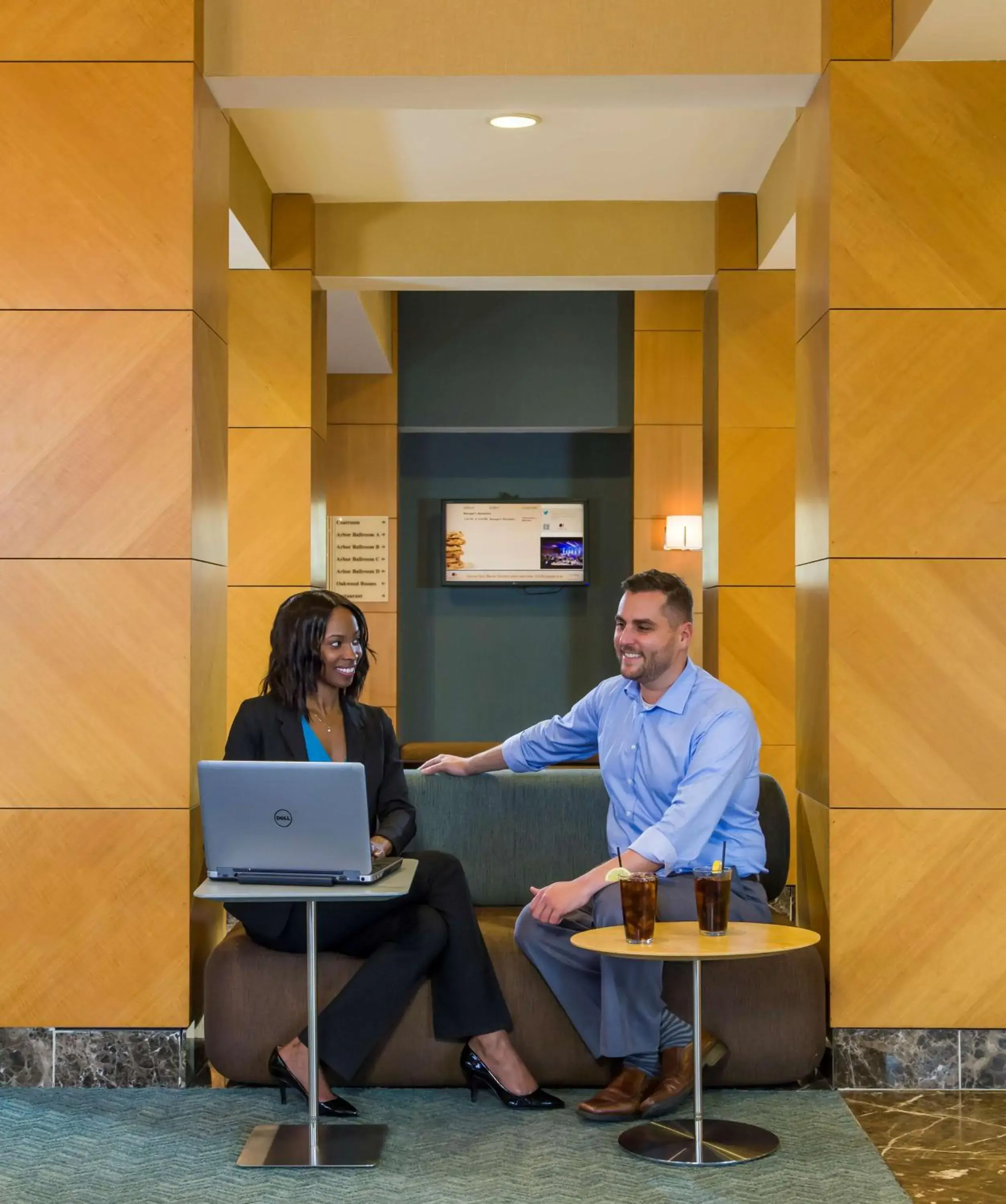 Lobby or reception in DoubleTree by Hilton Chicago - Arlington Heights Lobby or reception in DoubleTree by Hilton Chicago - Arlington Heights