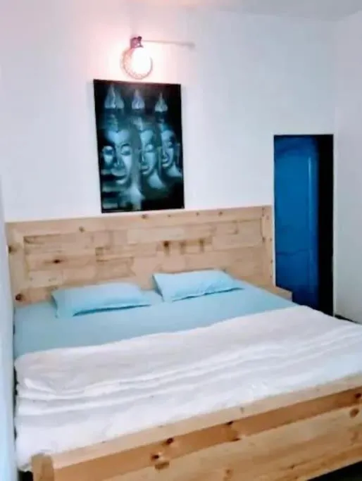 Bed in Aqua Arina Holiday Farm House