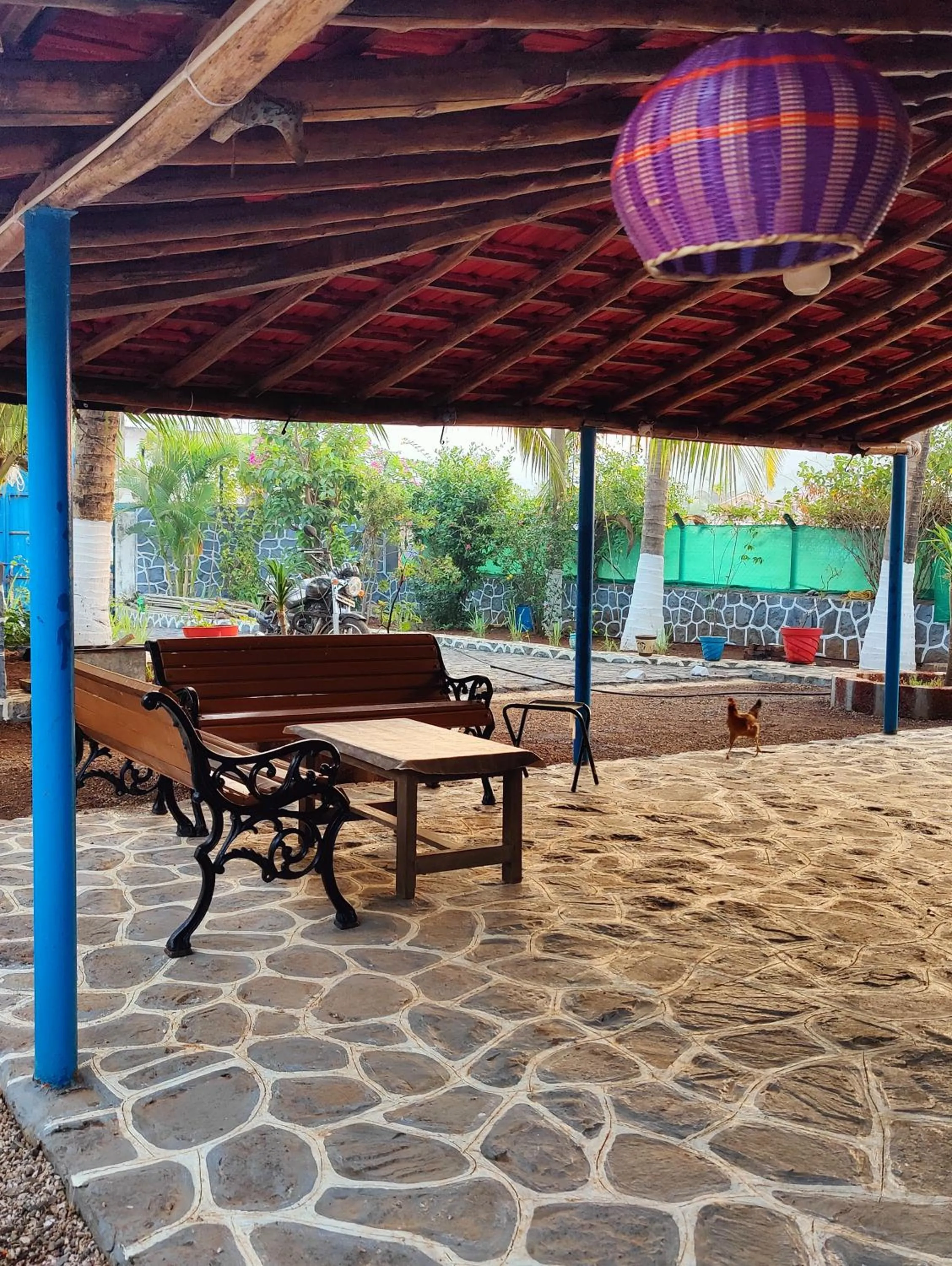 Patio in Aqua Arina Holiday Farm House