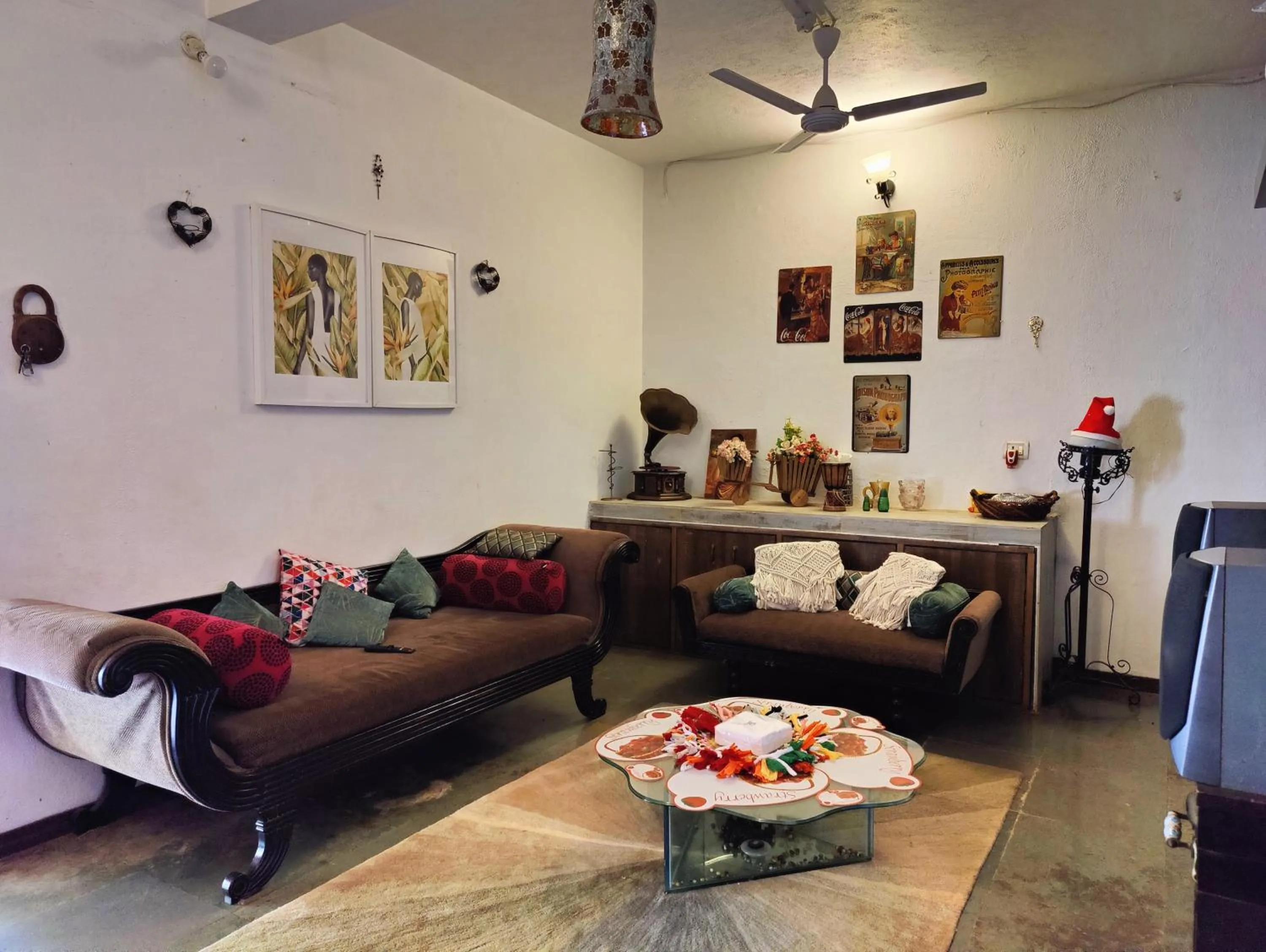 Living room in Aqua Arina Holiday Farm House