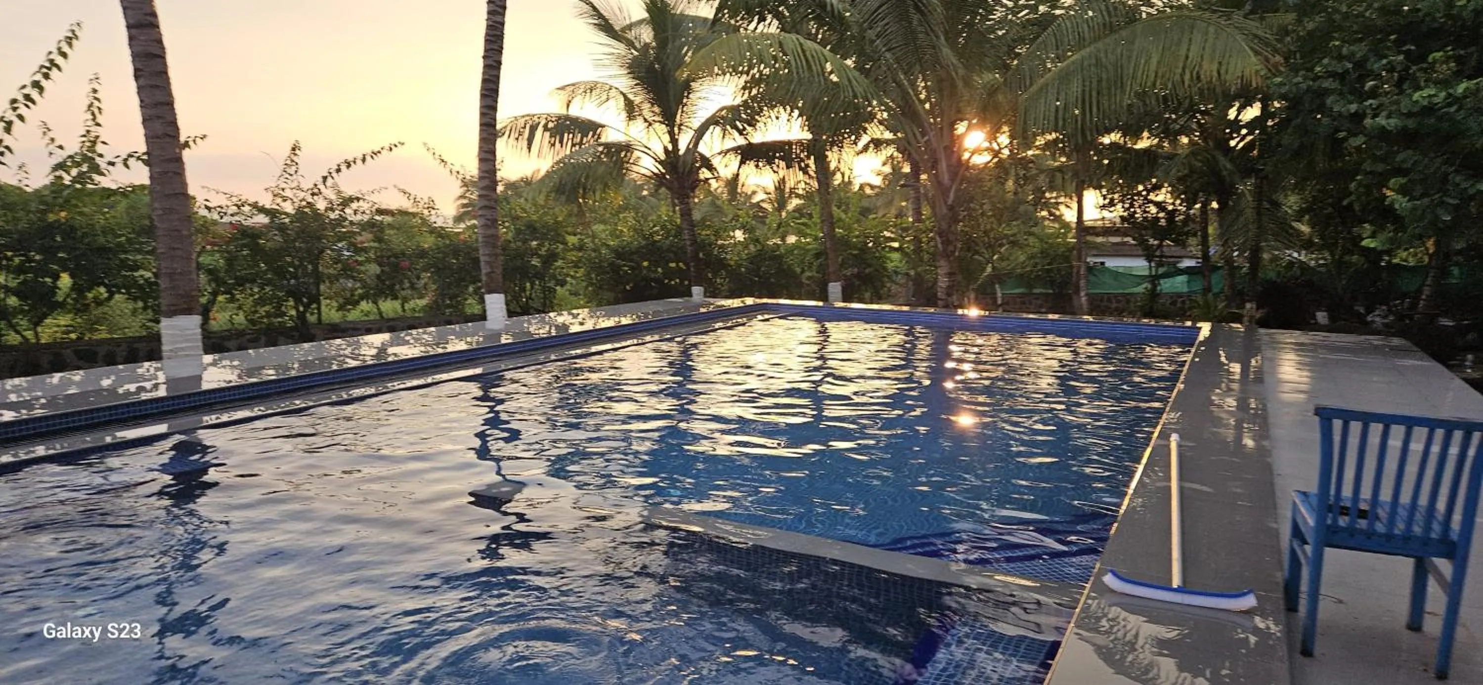 Swimming pool in Aqua Arina Holiday Farm House