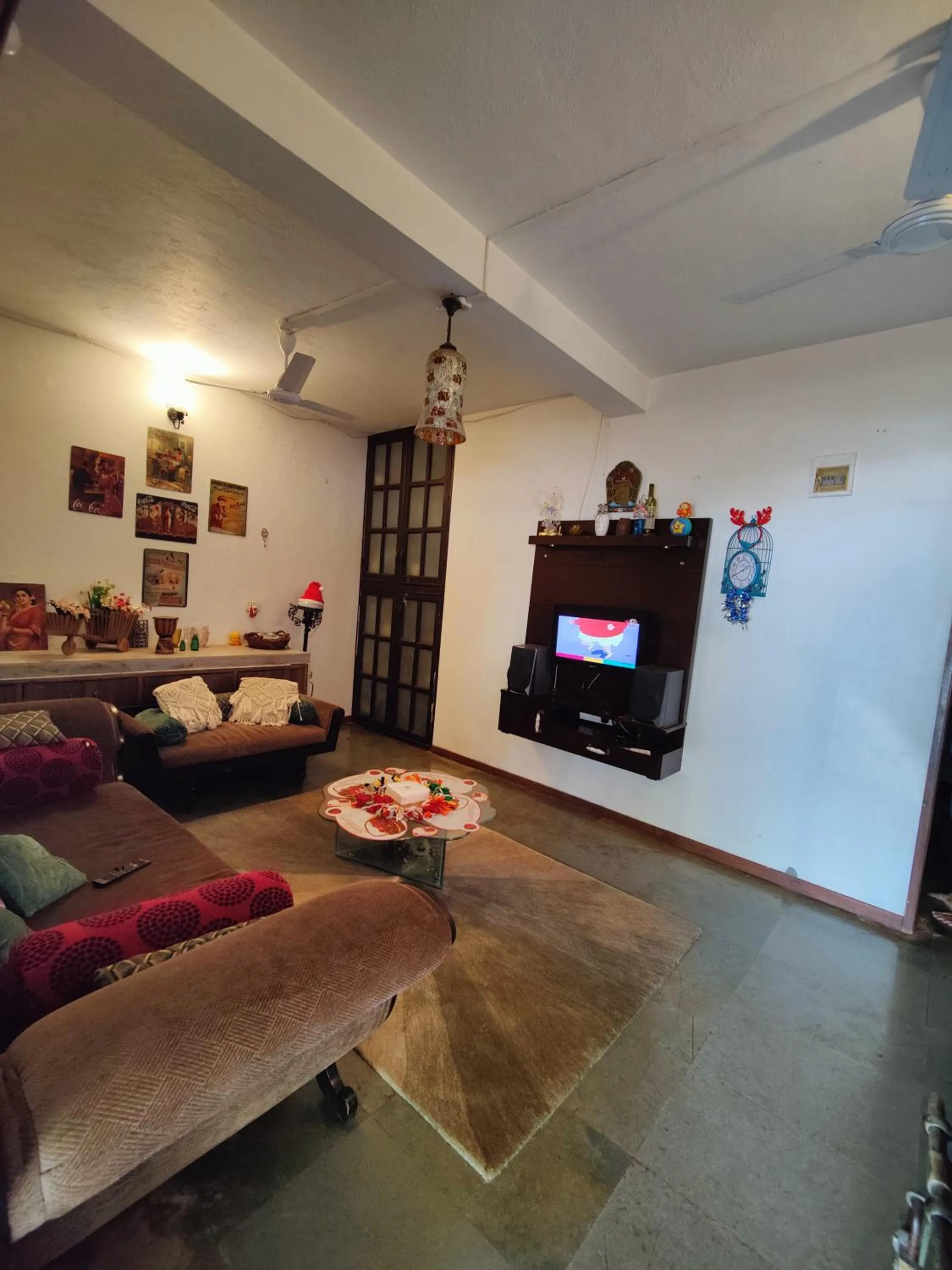 Communal lounge/ TV room in Aqua Arina Holiday Farm House