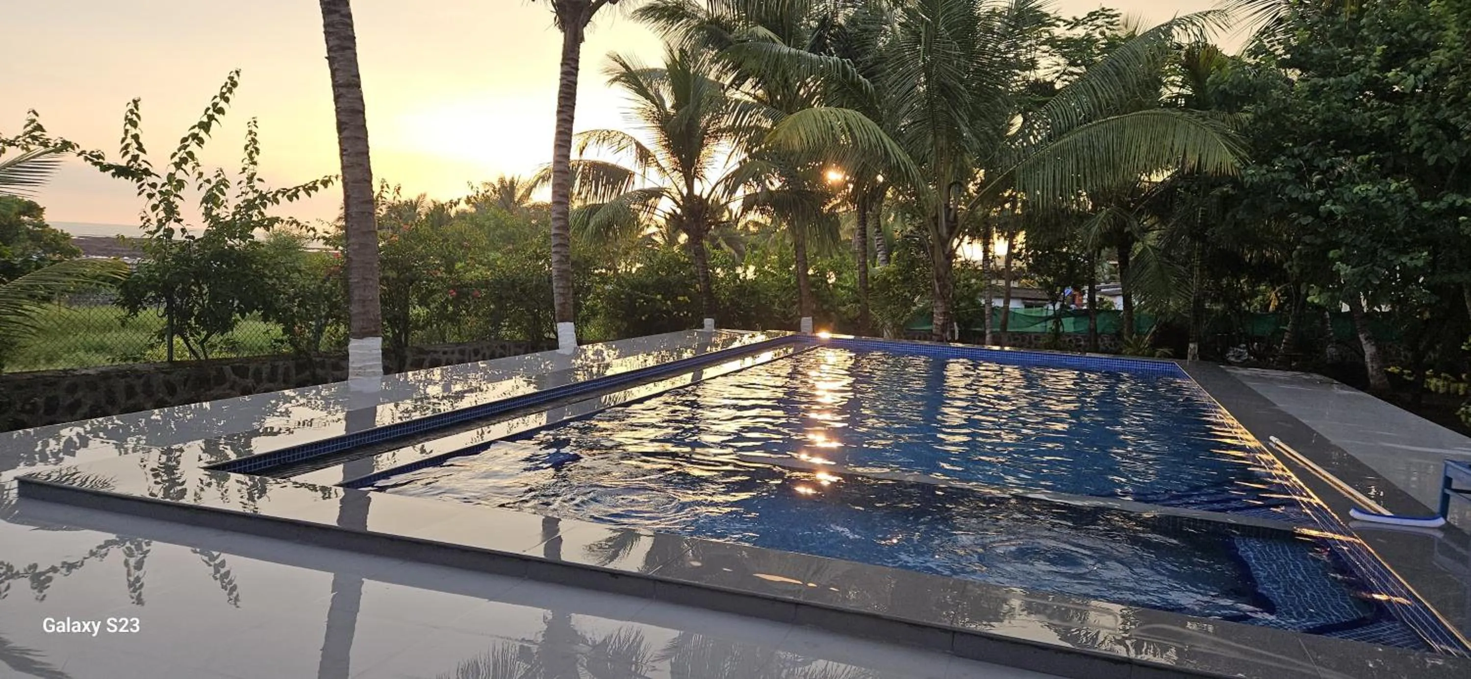 Swimming pool in Aqua Arina Holiday Farm House