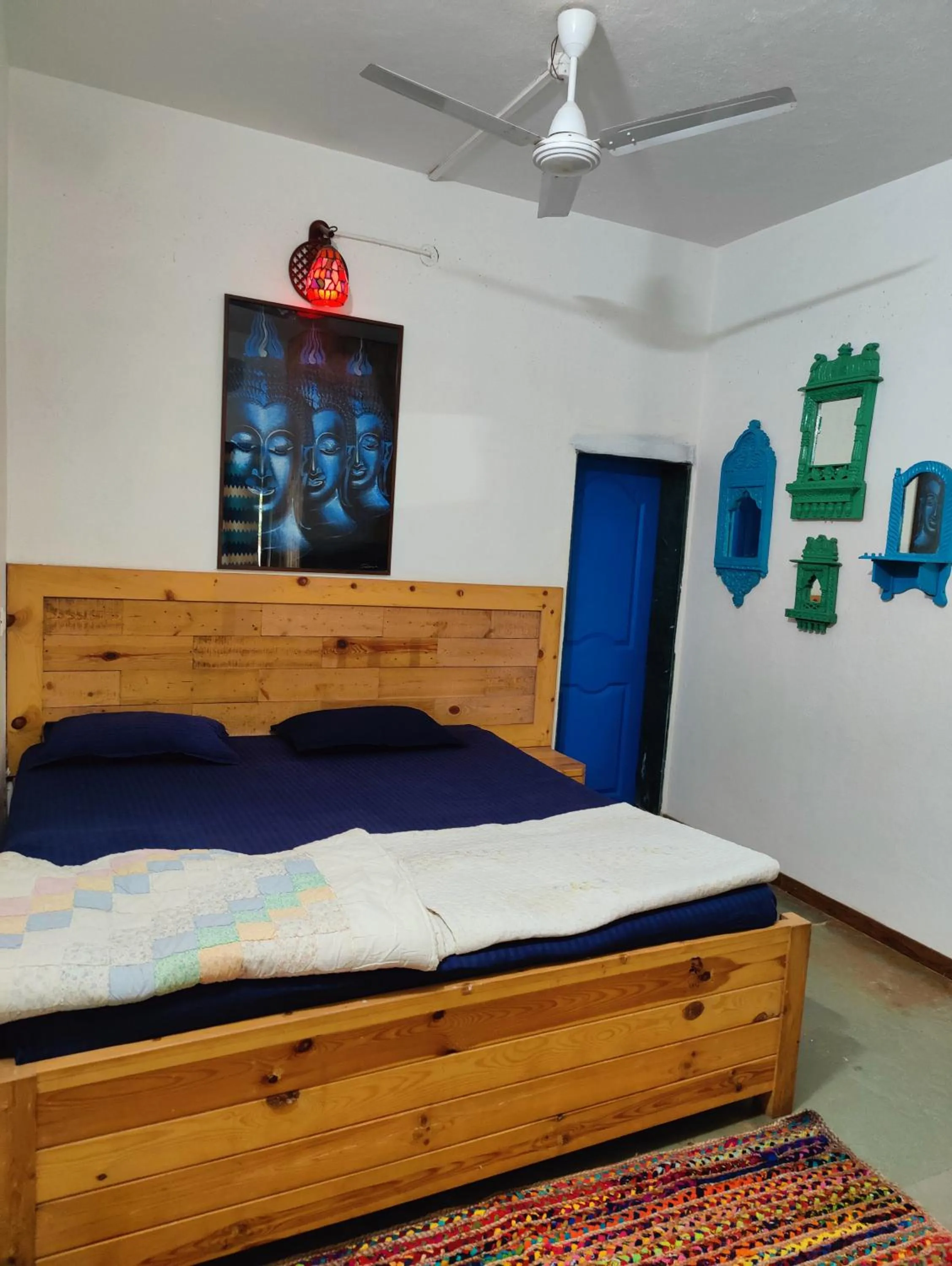 Bed in Aqua Arina Holiday Farm House