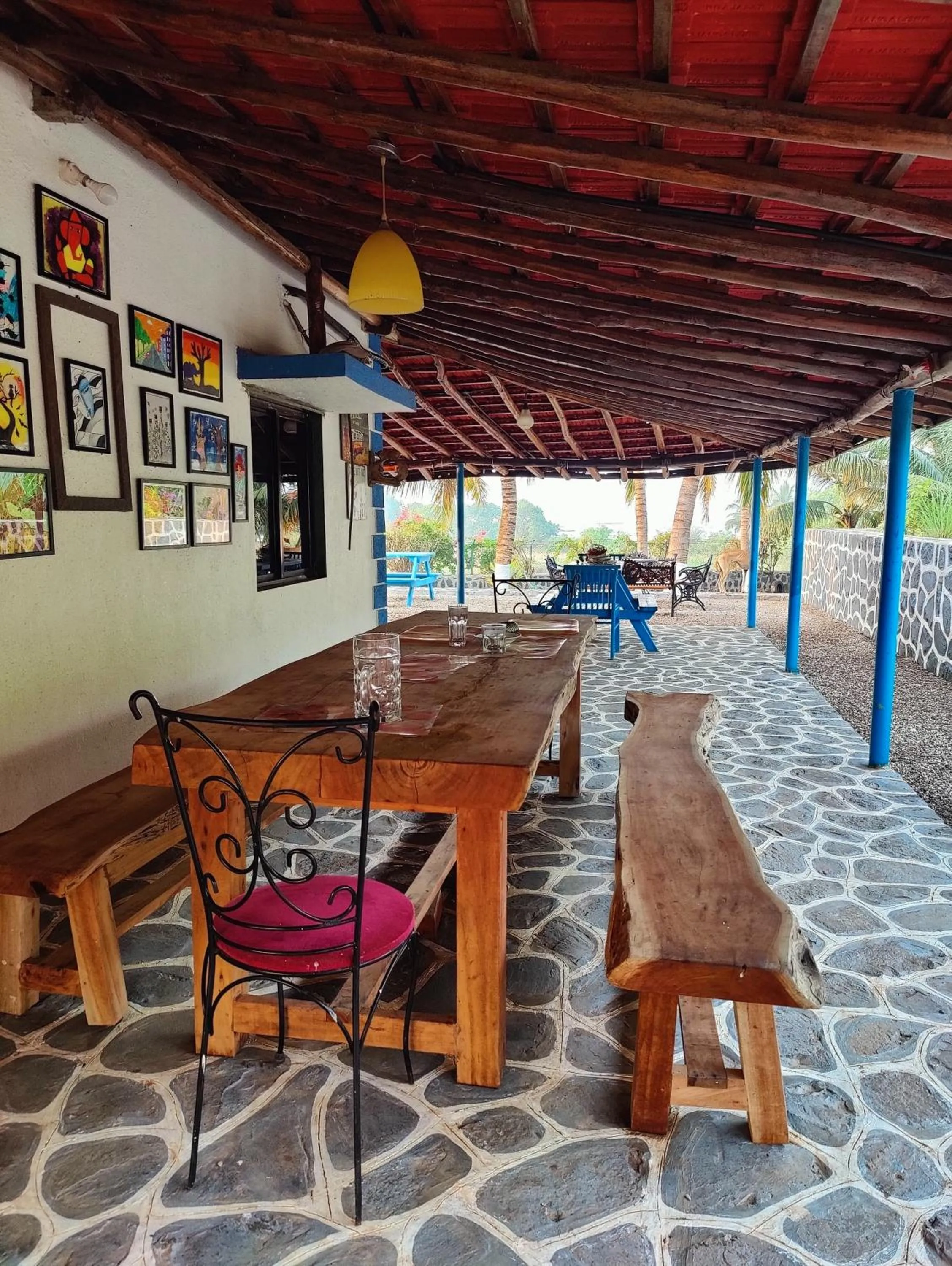 Dining area in Aqua Arina Holiday Farm House