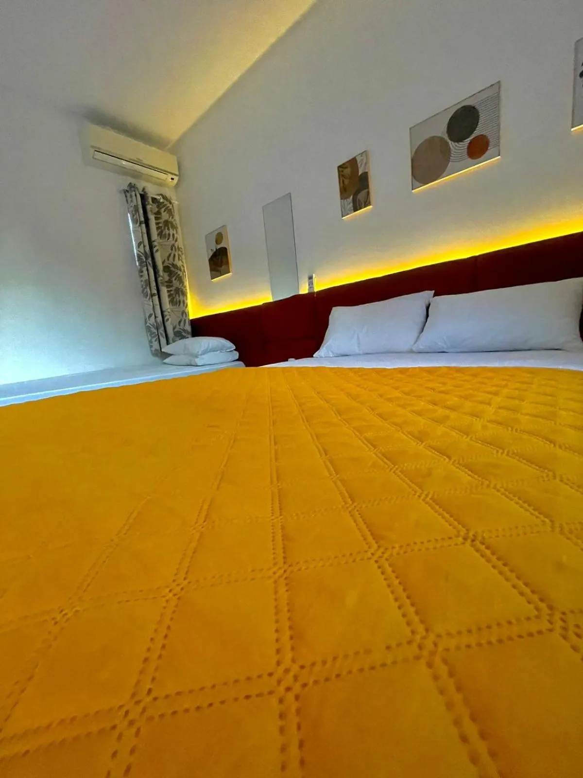 Bed in Marlindo Hospedagem