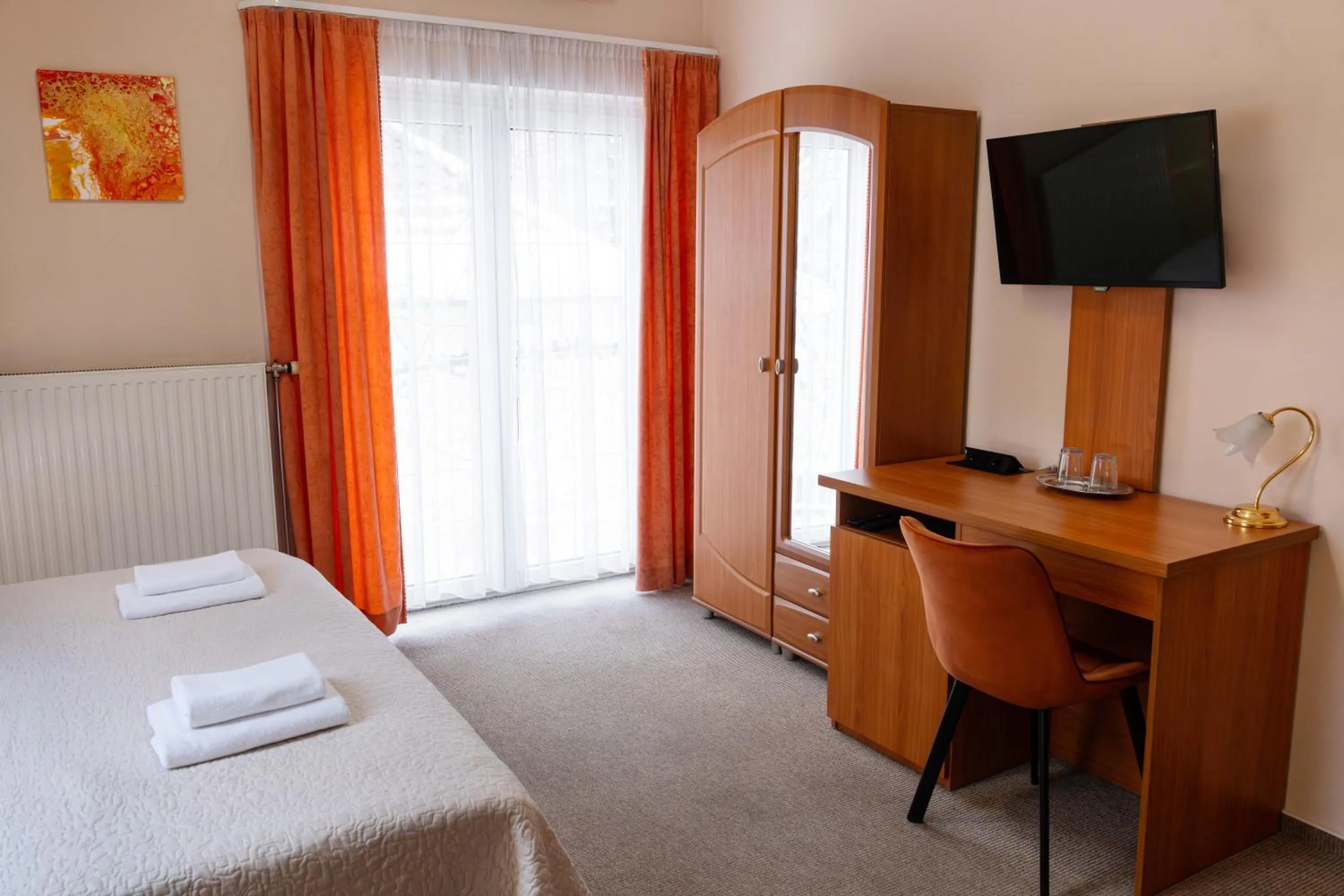 Bed in Hotel Penta Lux