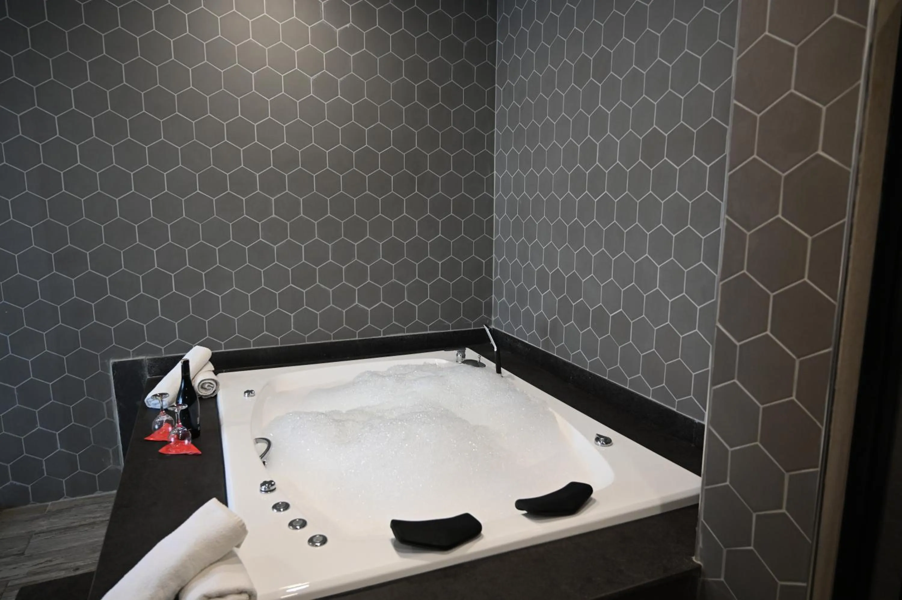 Bathroom in Agora Suites