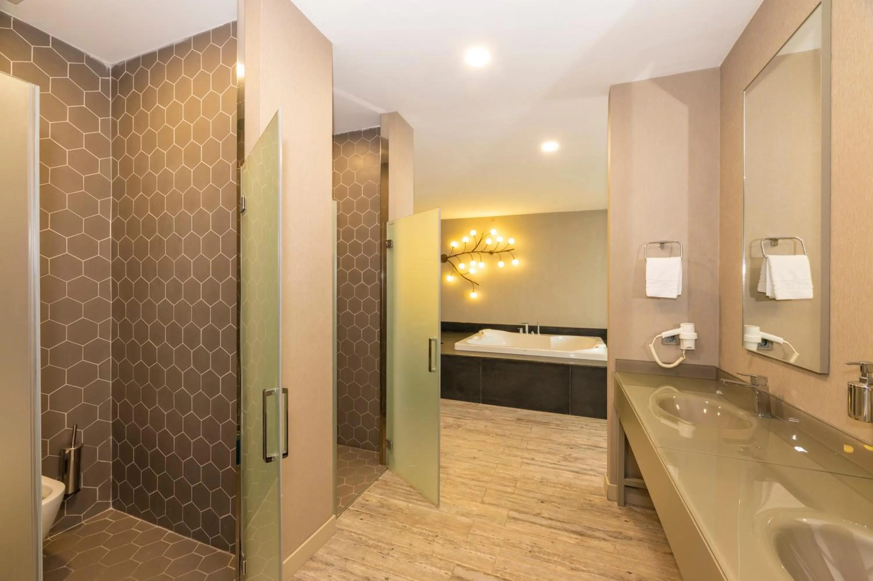 Bathroom in Agora Suites