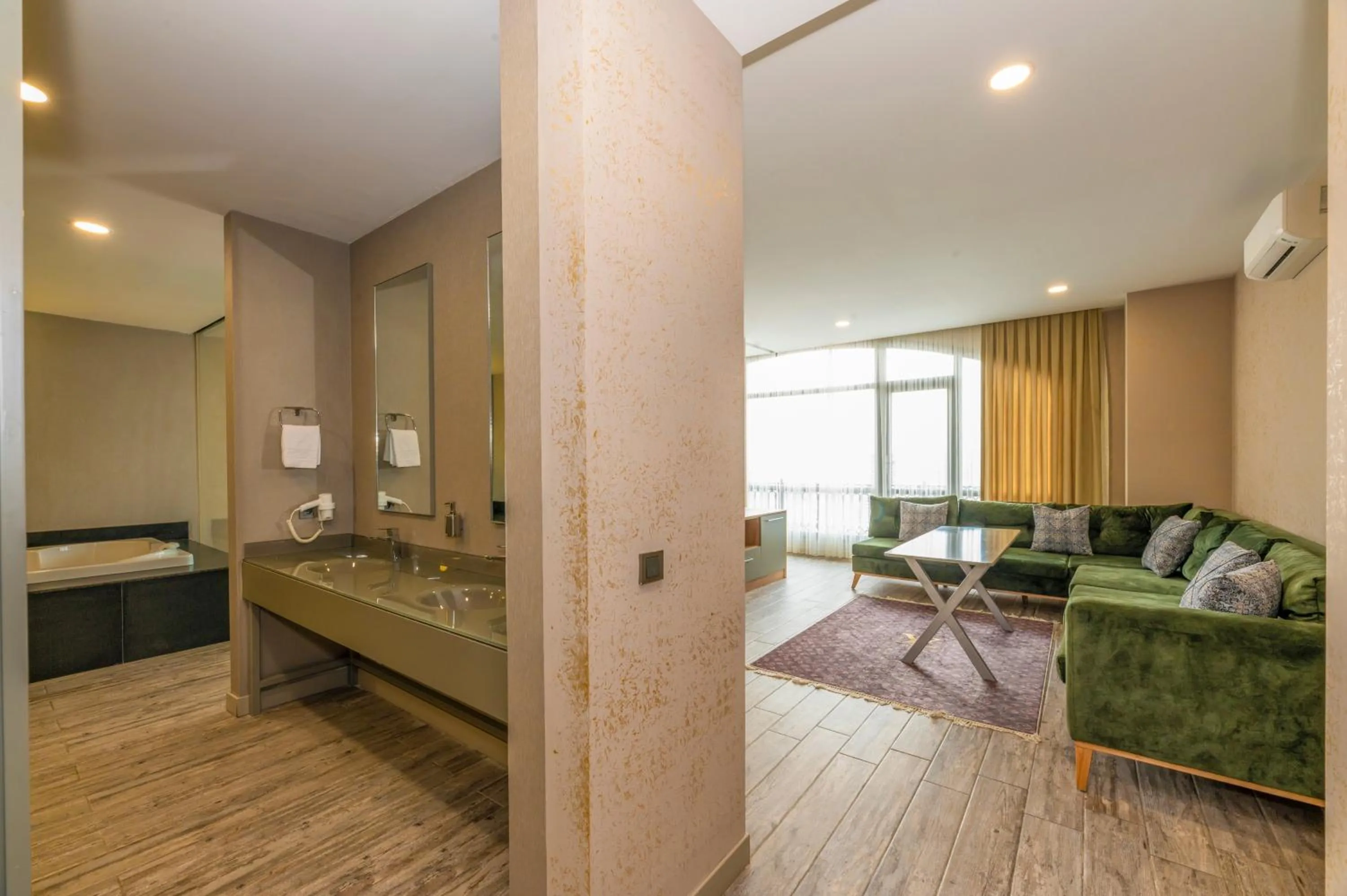 Living room in Agora Suites