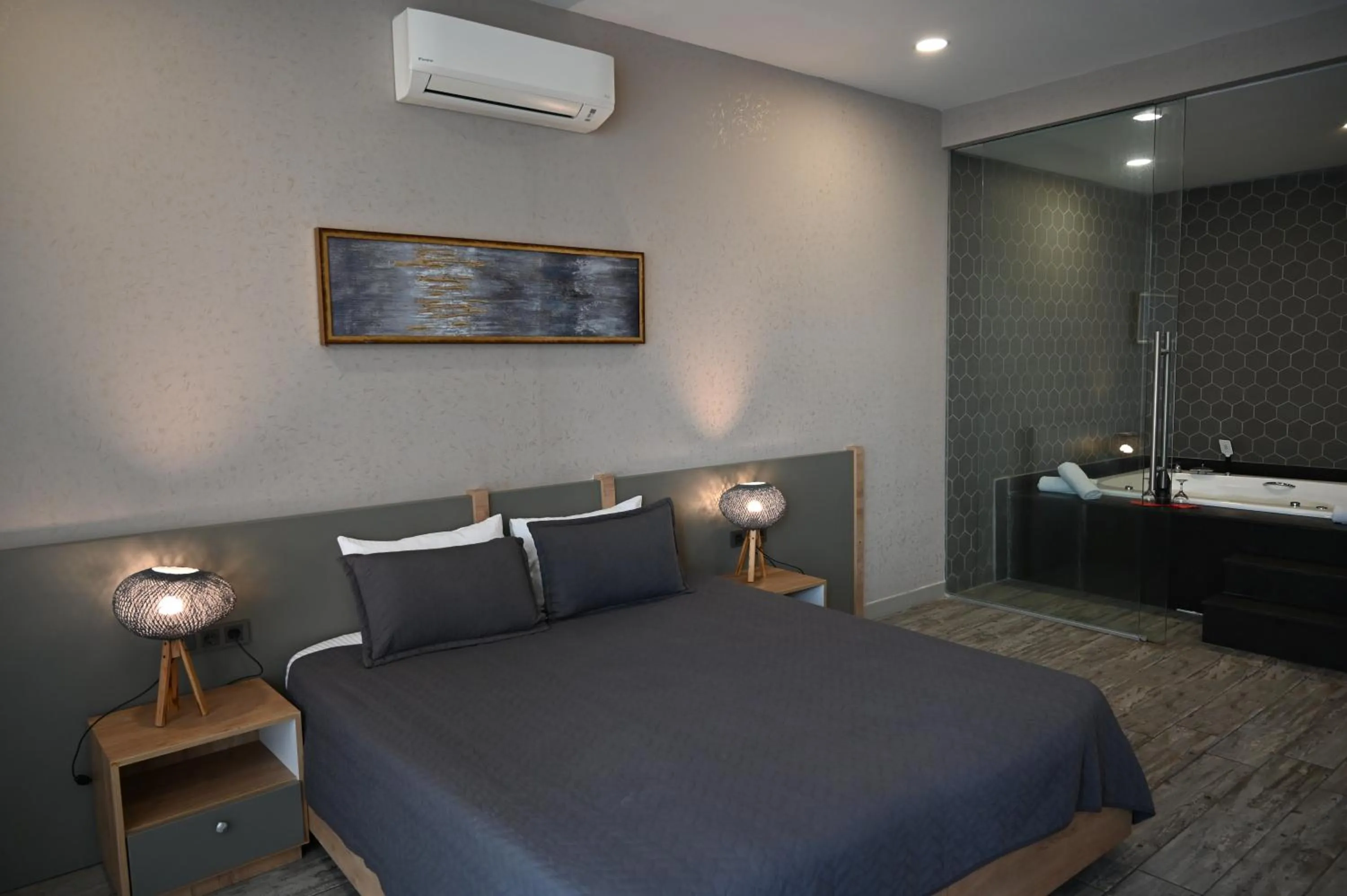 Bed in Agora Suites