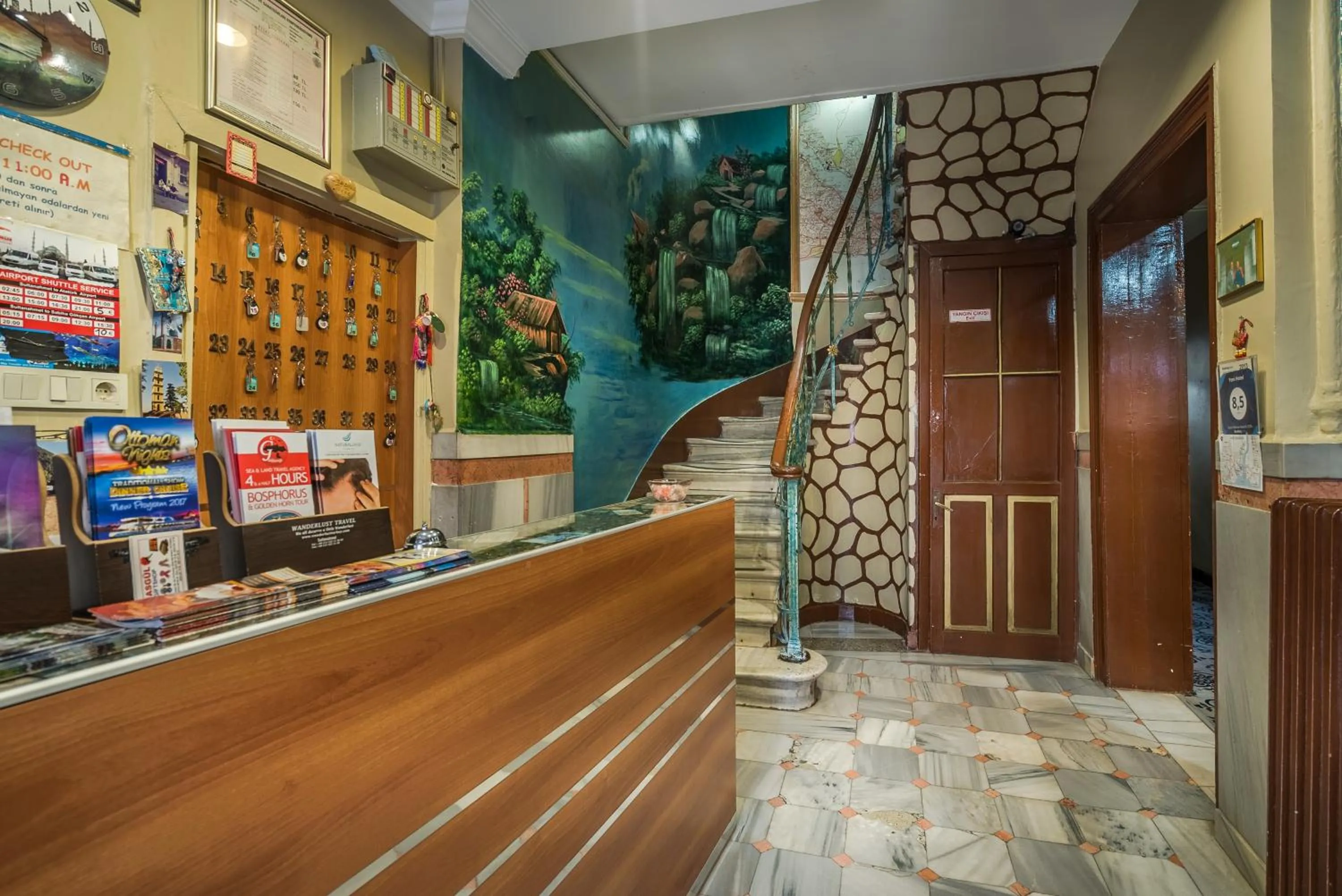 Lobby or reception in Yeni Hotel