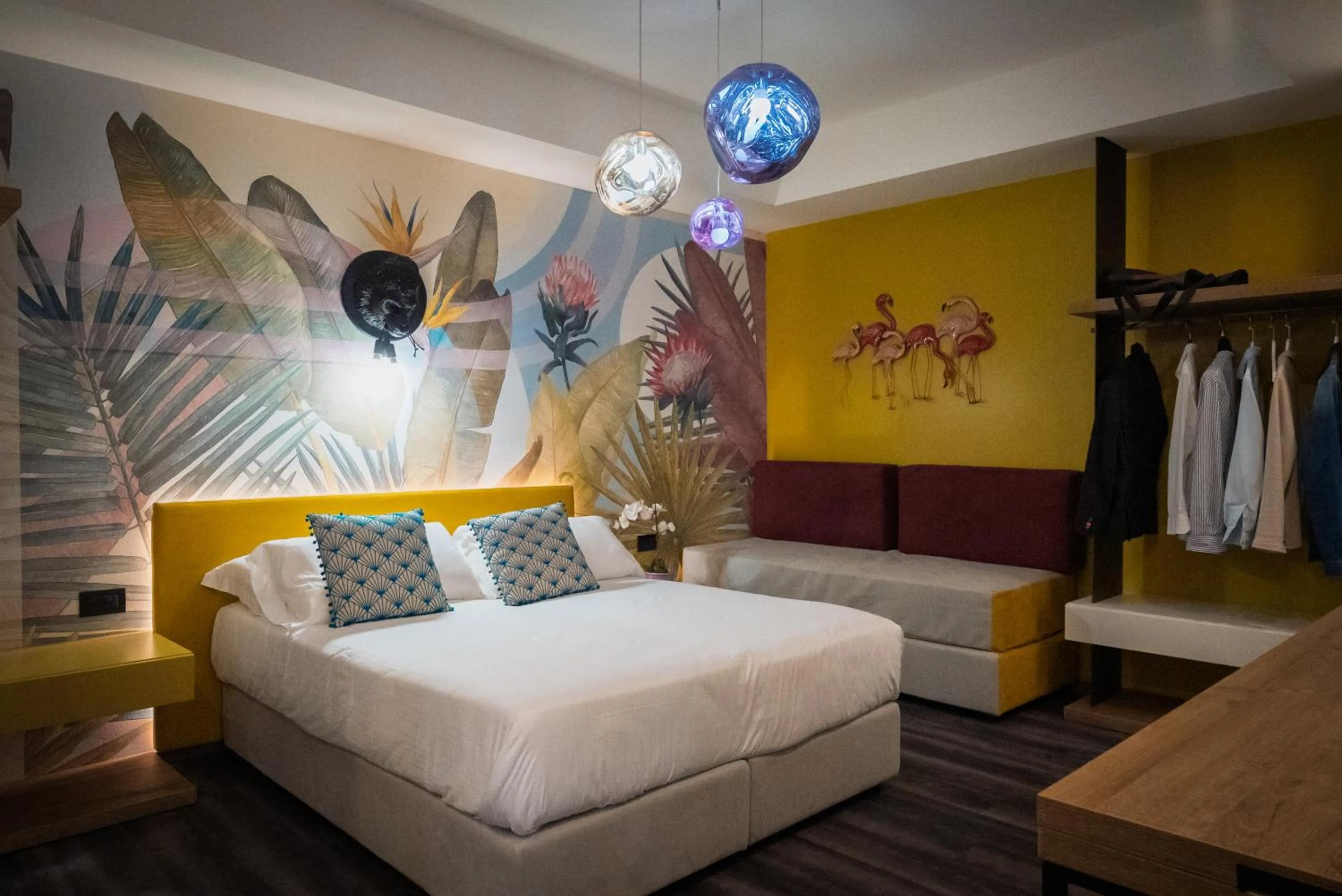 Bedroom, Bed in Design Hotel Astra B&B