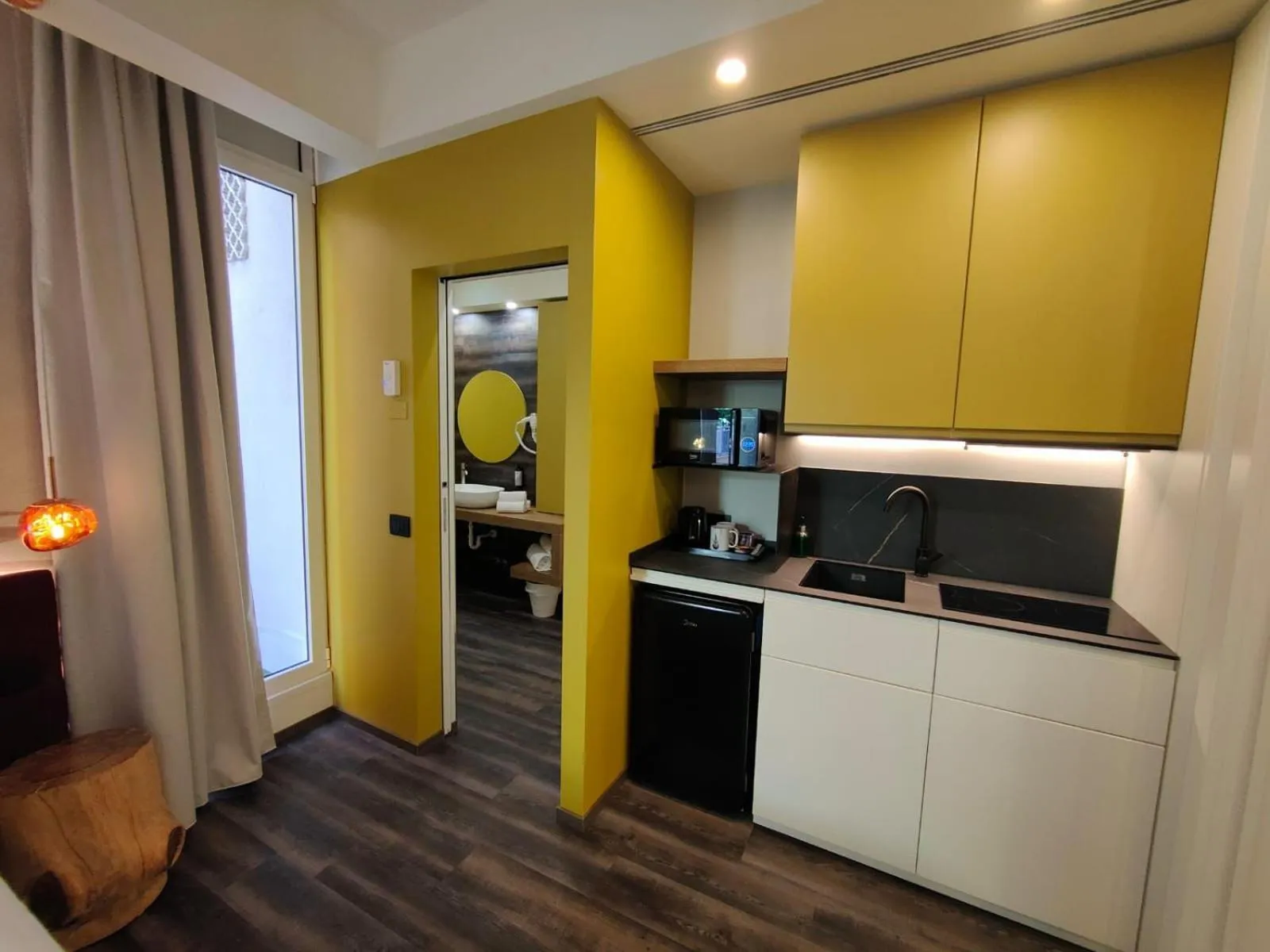 kitchen in Design Hotel Astra B&B