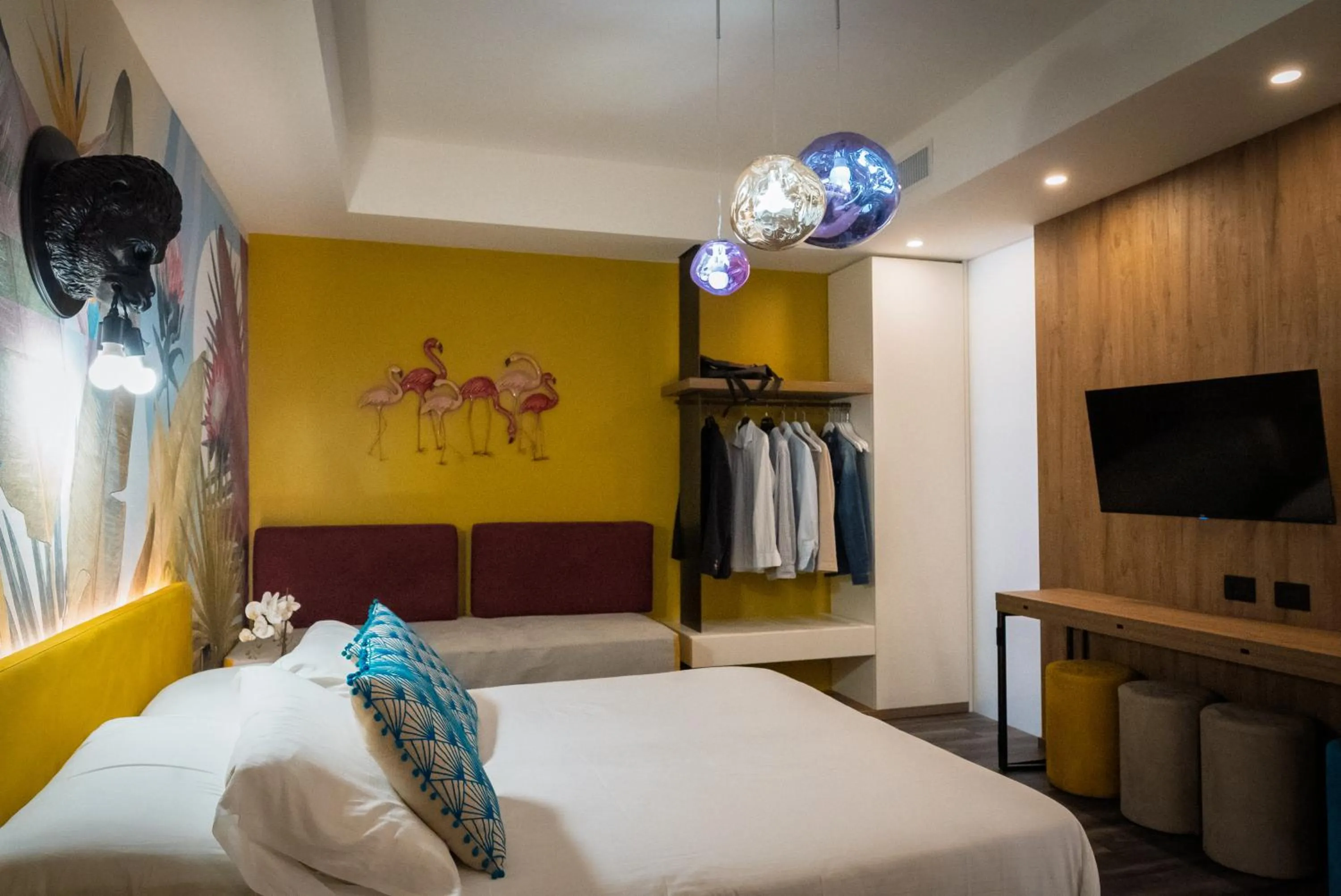 Bedroom, Bed in Design Hotel Astra B&B