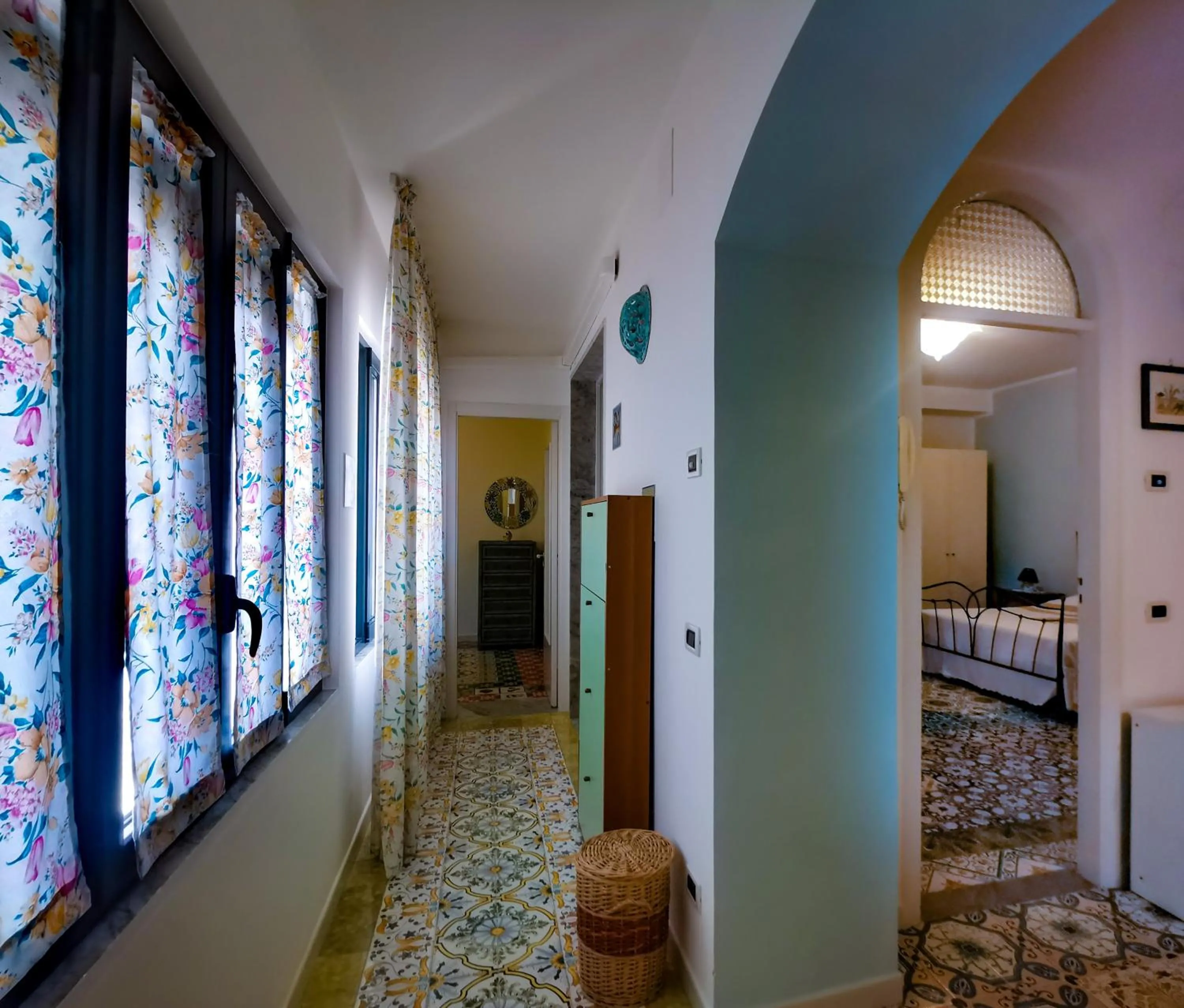 Bed in Villa Angelina