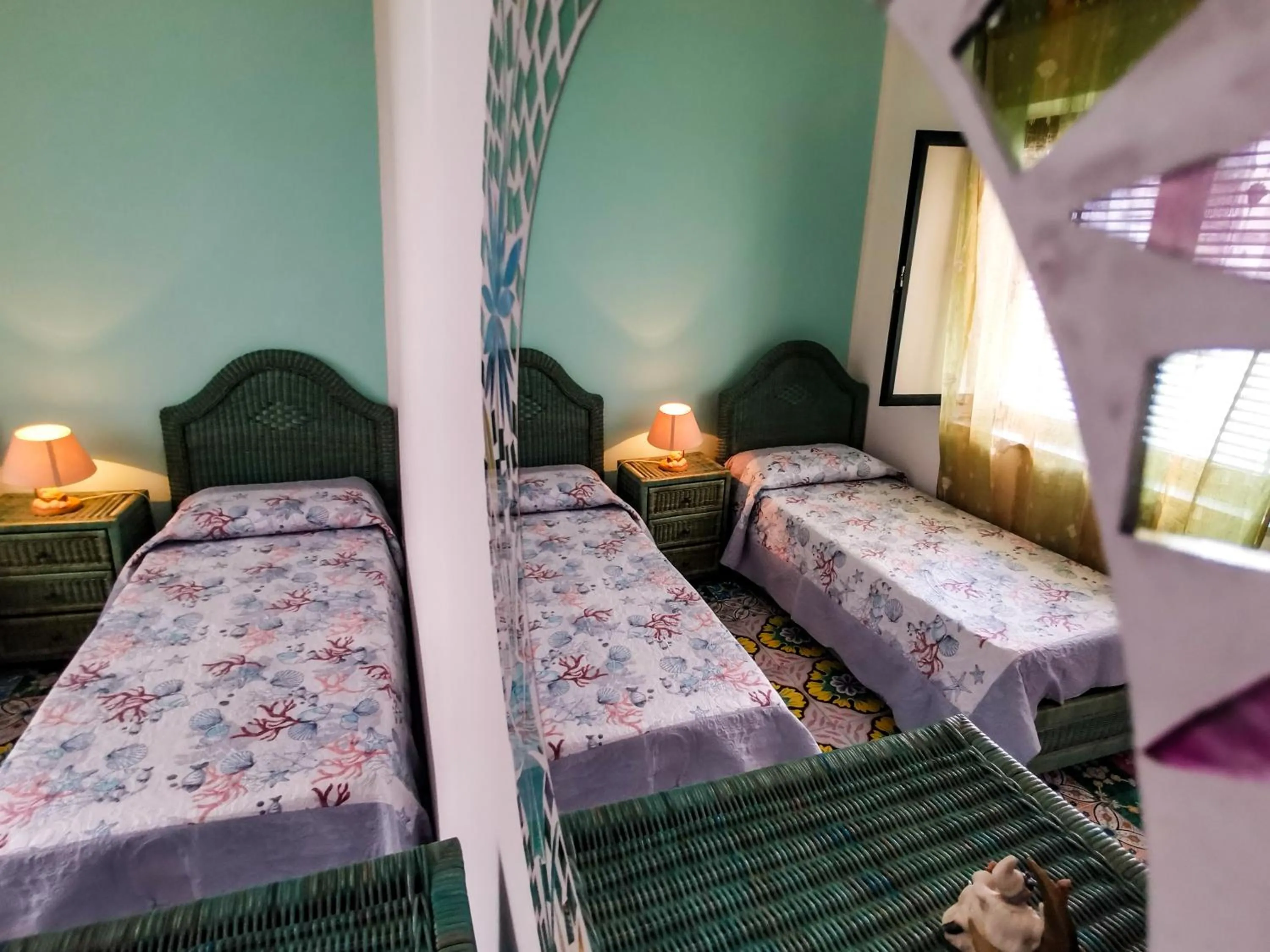 Bedroom, Bed in Villa Angelina