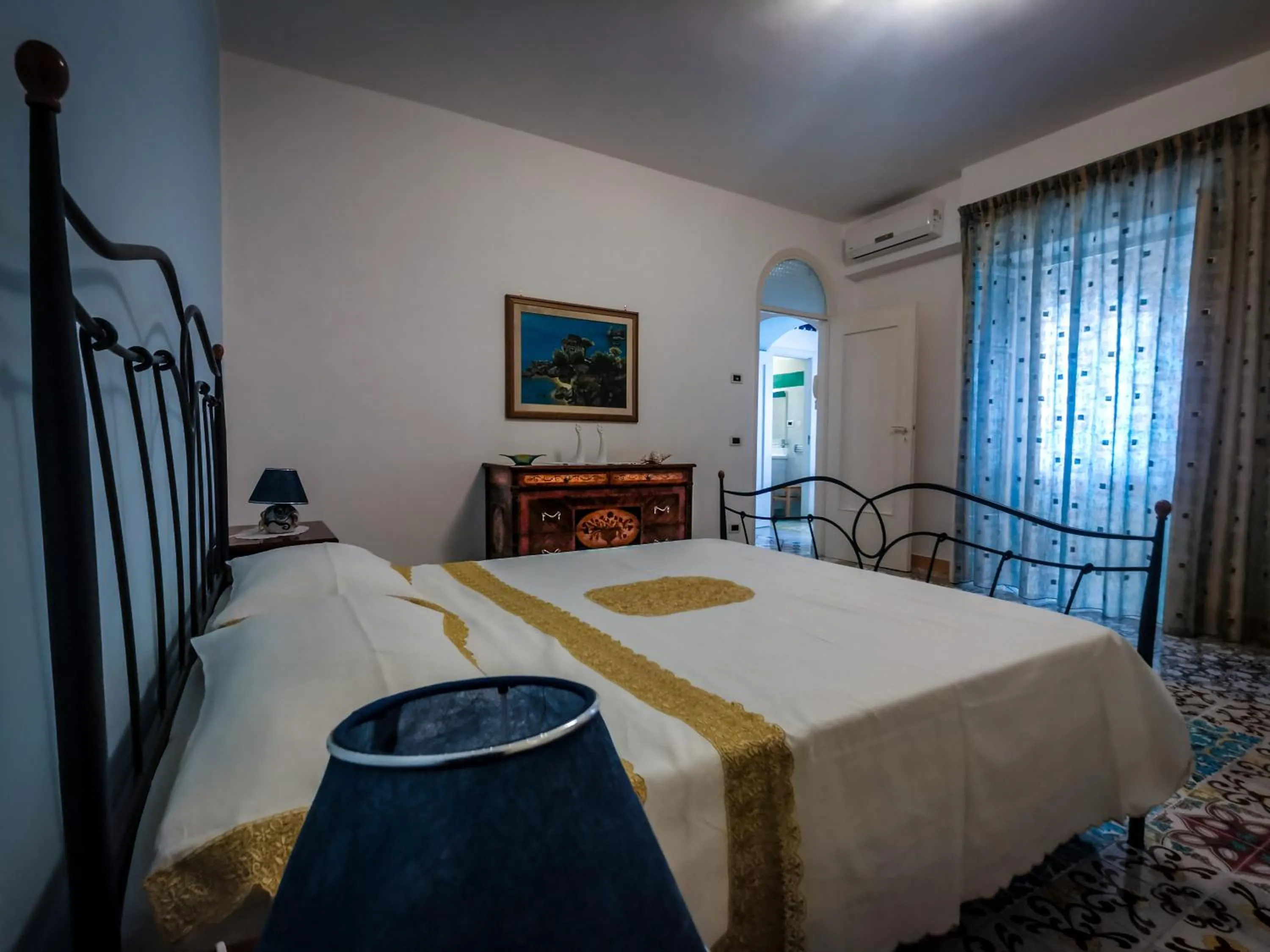 Bedroom, Bed in Villa Angelina