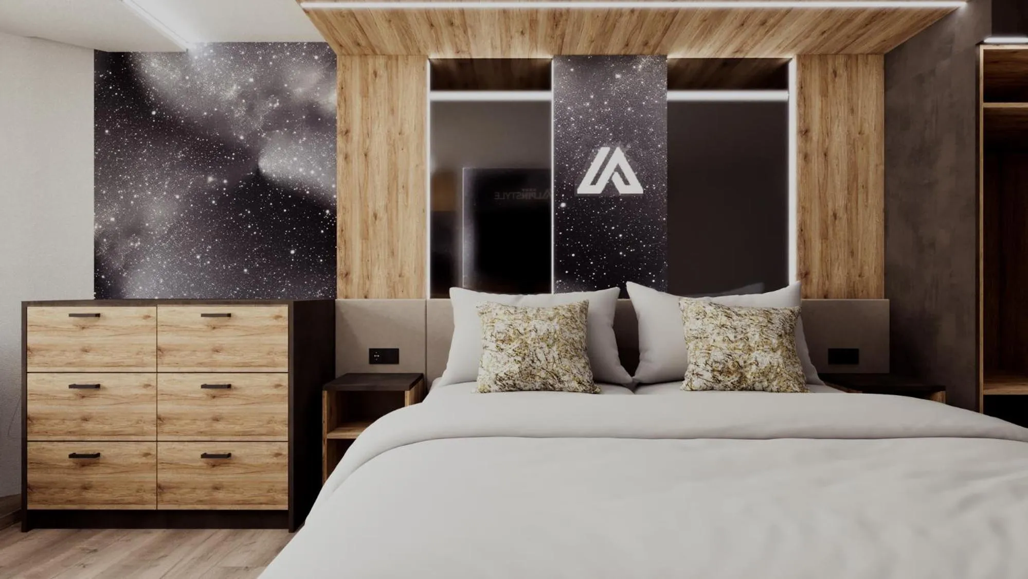 Photo of the whole room, Bed in Alpinstyle Hotel Ischgl