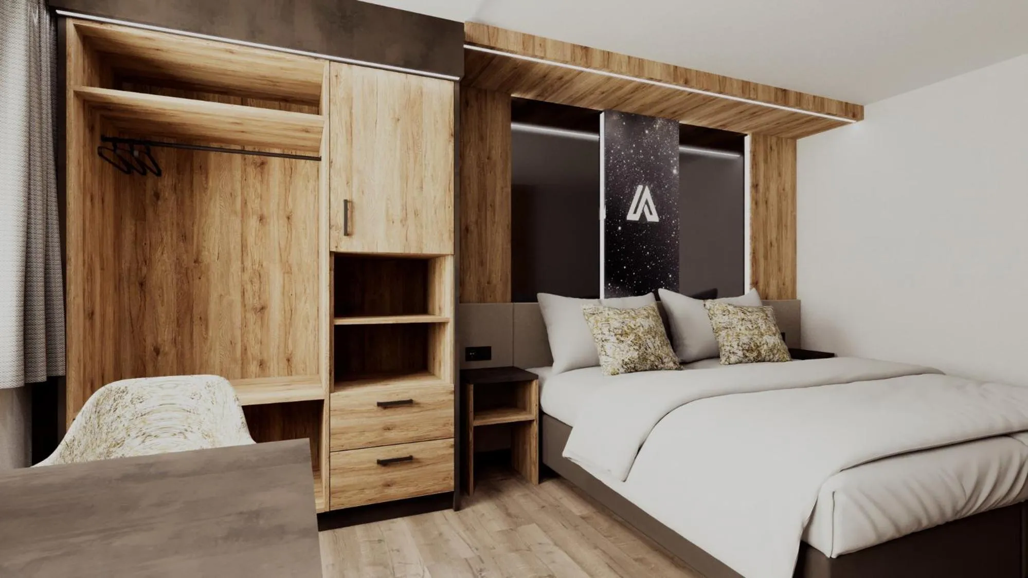 Photo of the whole room, Bed in Alpinstyle Hotel Ischgl