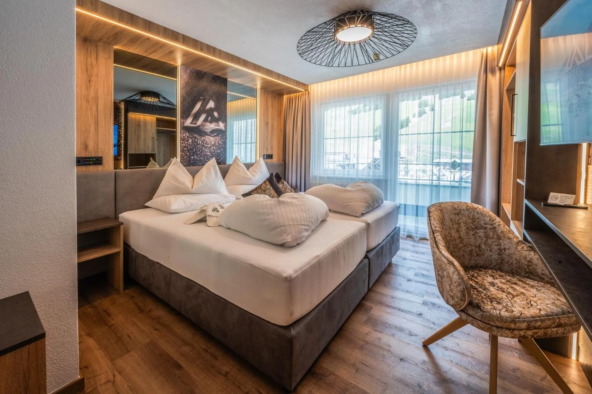 Bed in Alpinstyle Hotel Ischgl