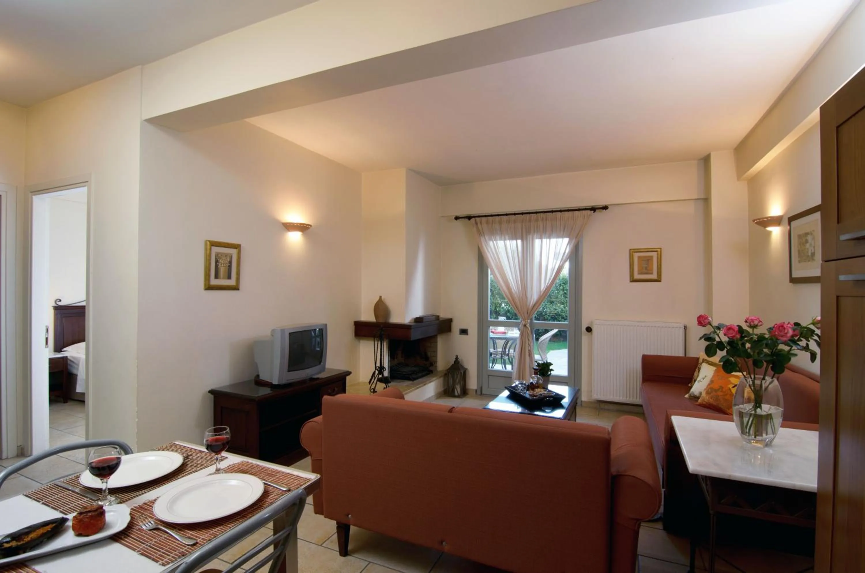 Living room in Harmony Hotel Apartments