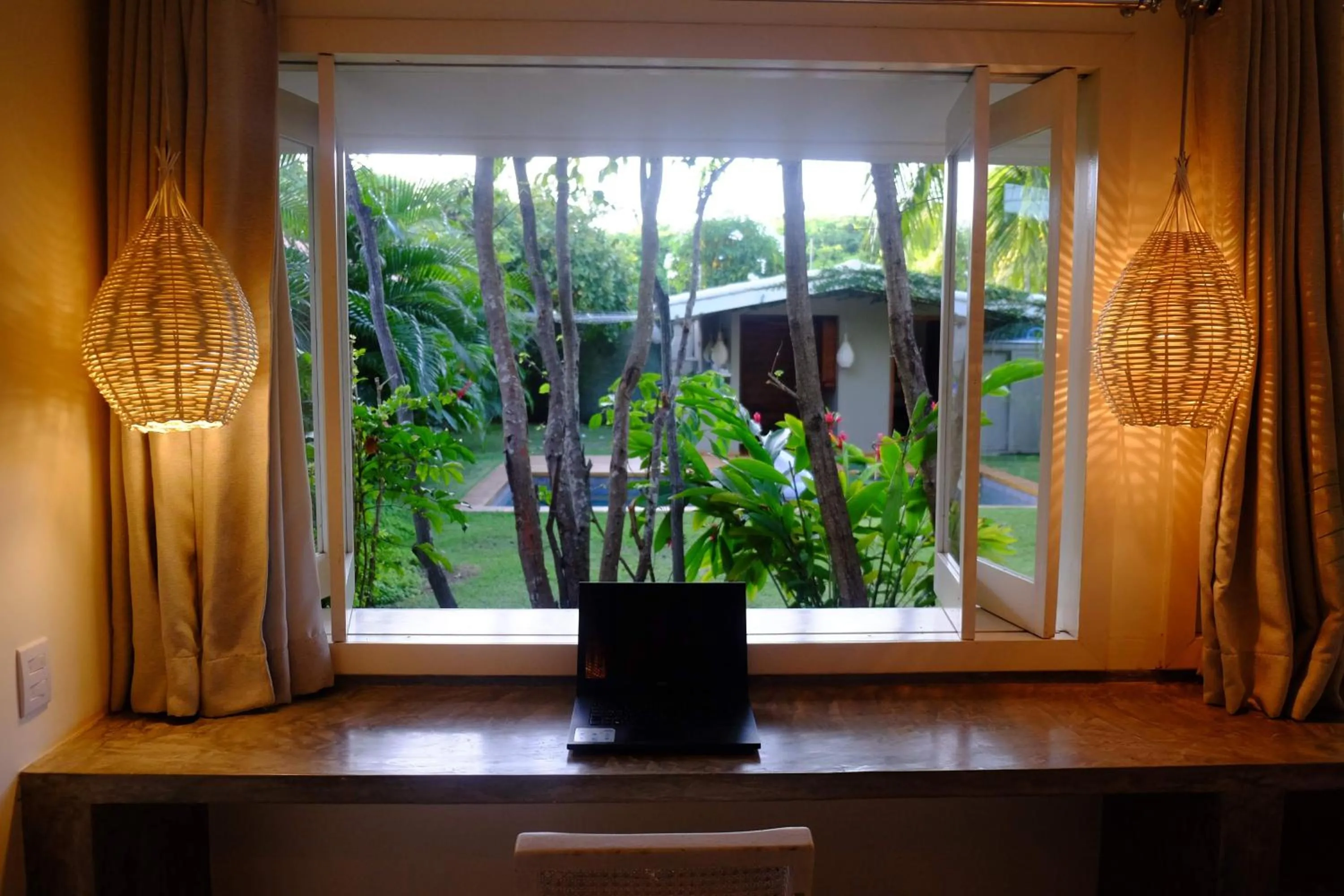 Garden view in Casa Kokoro