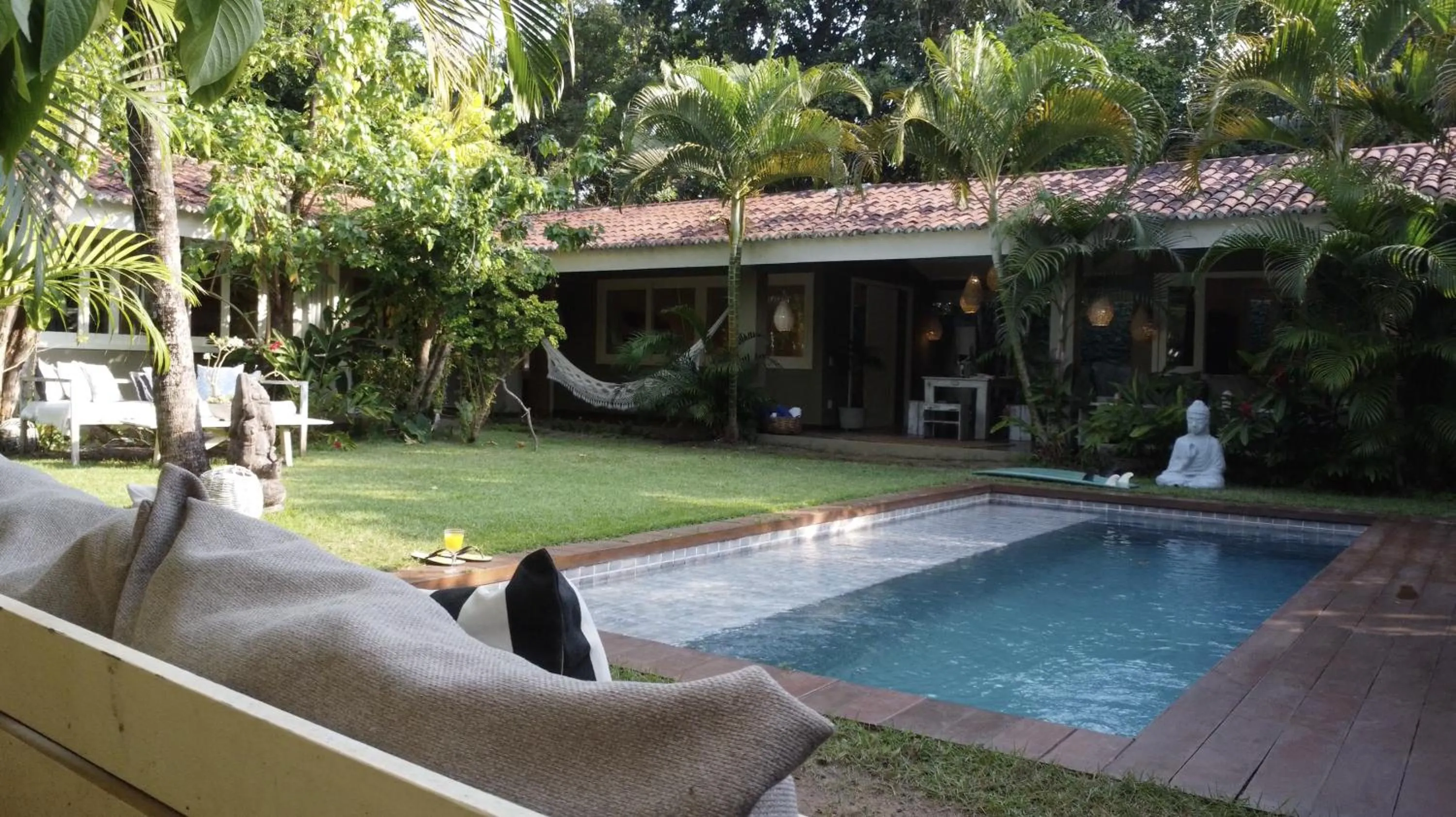 Pool view in Casa Kokoro