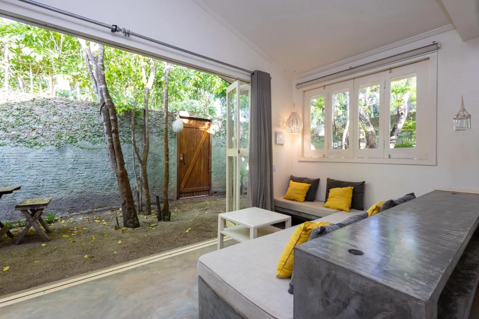 Seating area in Casa Kokoro