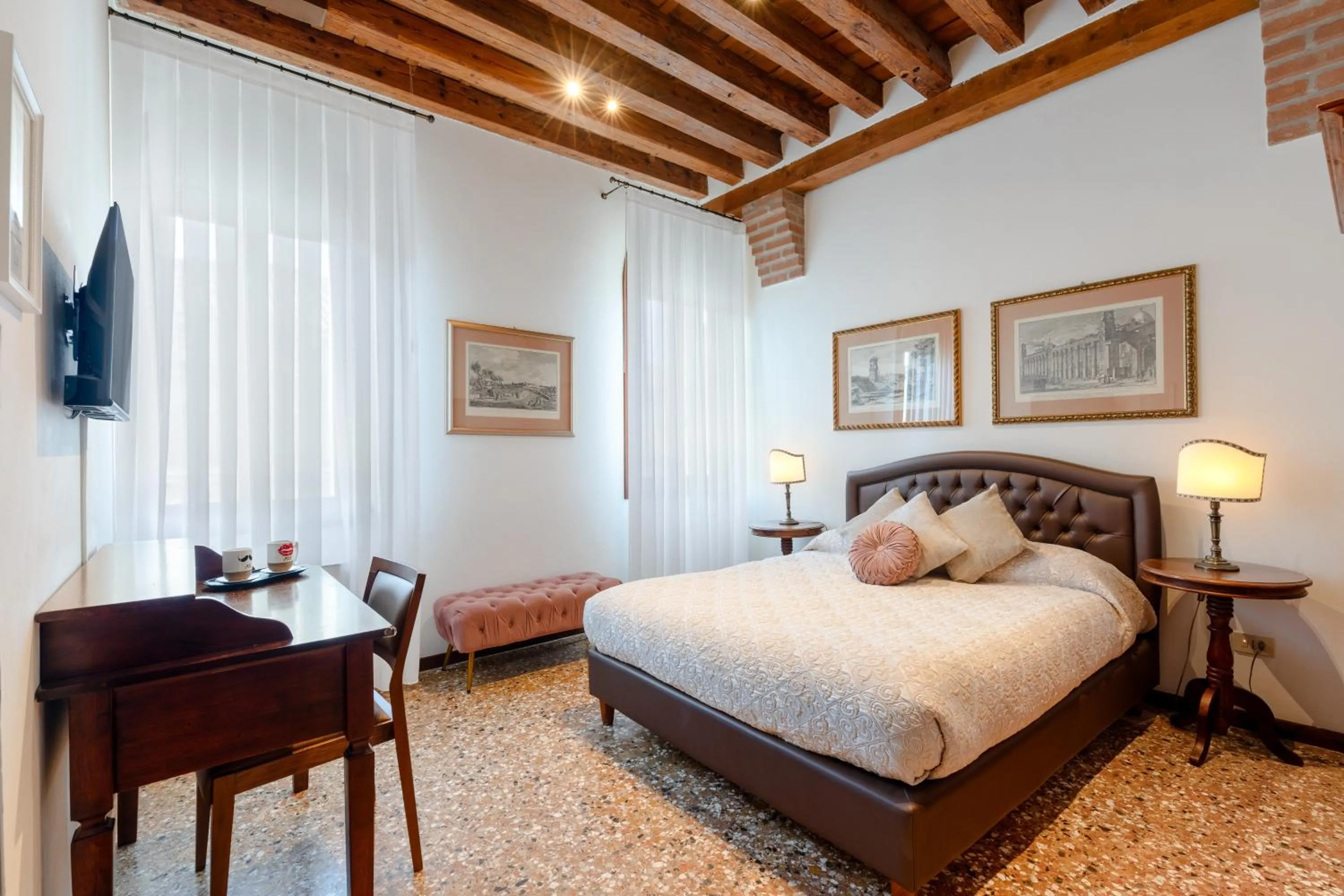 Bedroom, Bed in Ca' Santo Spirito B&B