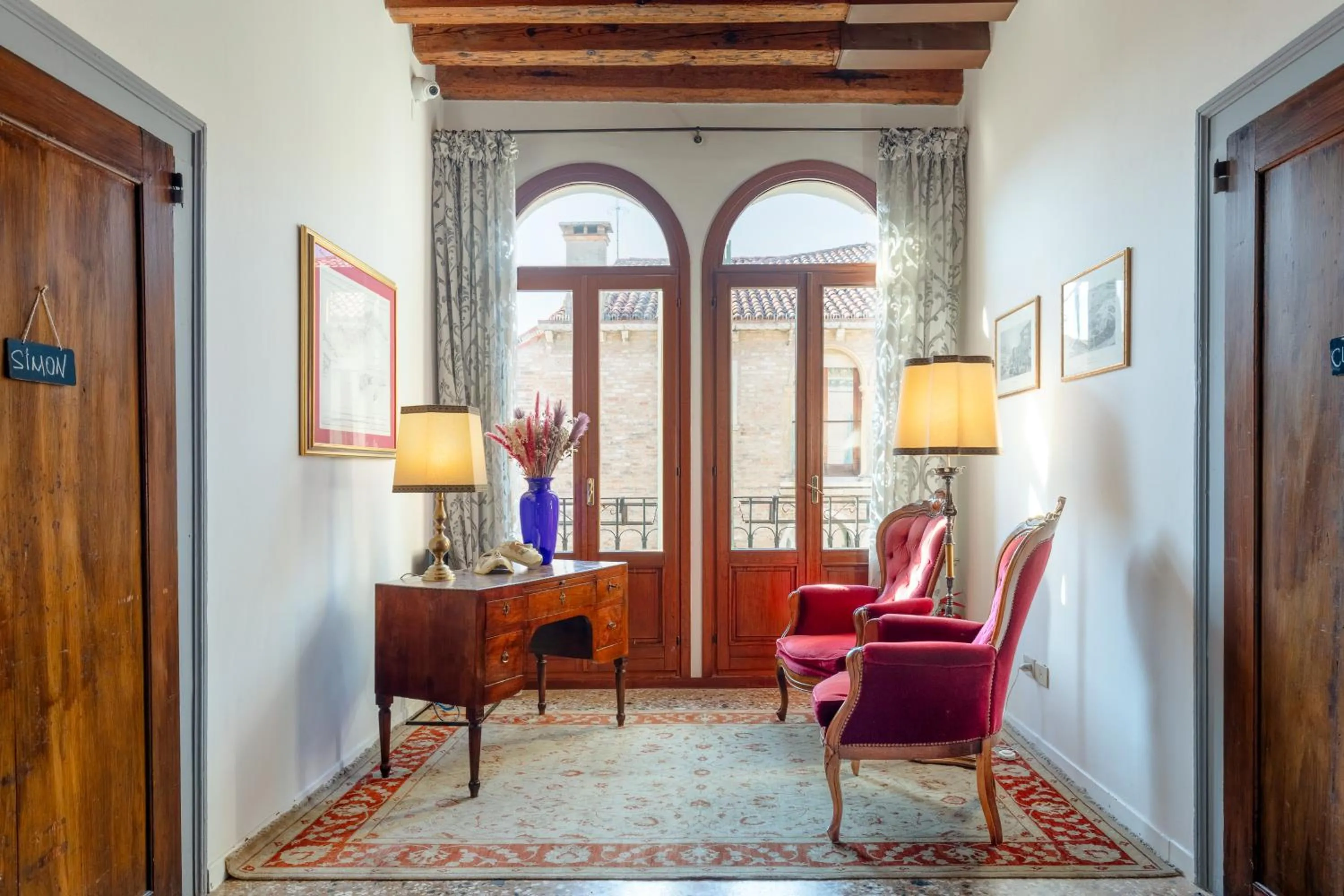 Lobby or reception in Ca' Santo Spirito B&B
