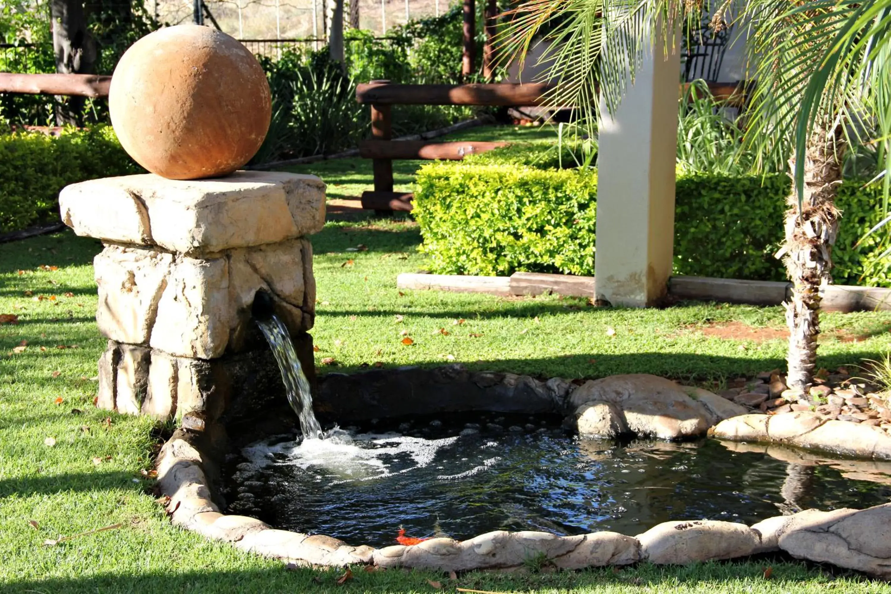 Garden view in Browns Manor Garden view in Browns Manor