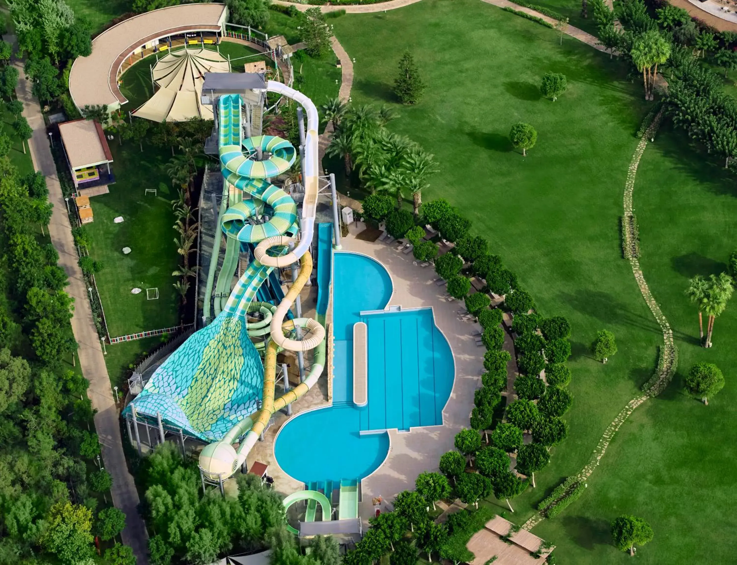 Bird's eye view in Lara Barut Collection-Ultra All Inclusive Bird's eye view in Lara Barut Collection-Ultra All Inclusive