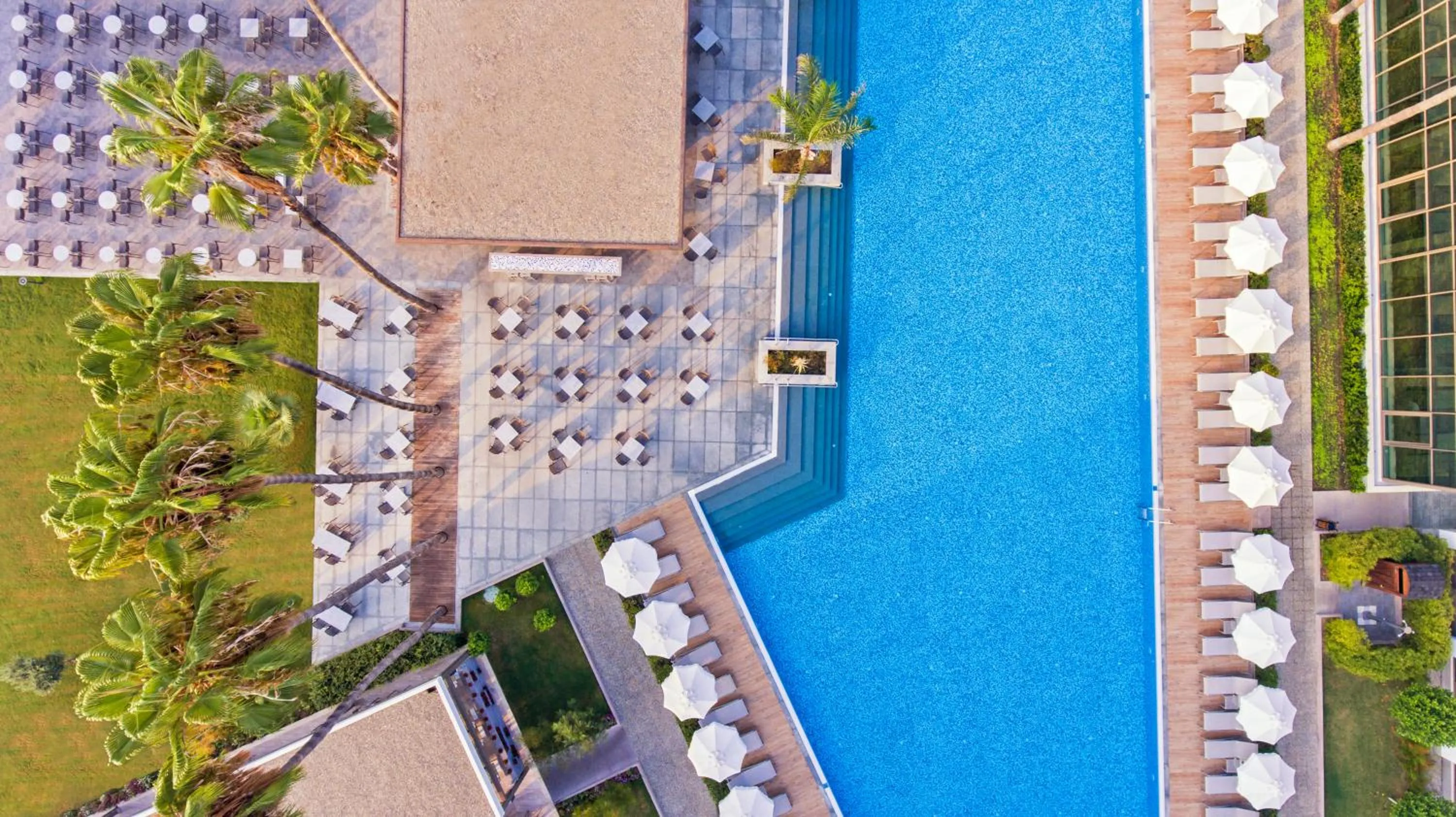 Bird's eye view in Acanthus Cennet Barut Collection - Ultra All Inclusive