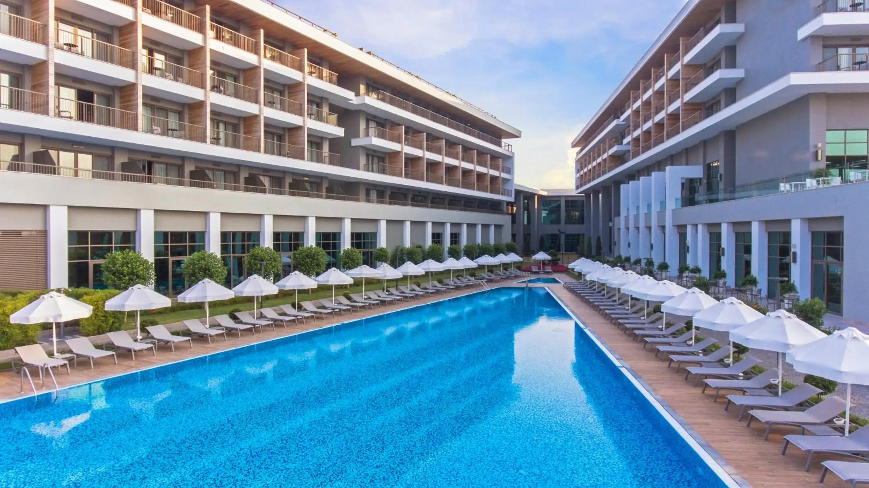 Property building, Swimming Pool in Acanthus & Cennet Barut Collection - Ultra All Inclusive