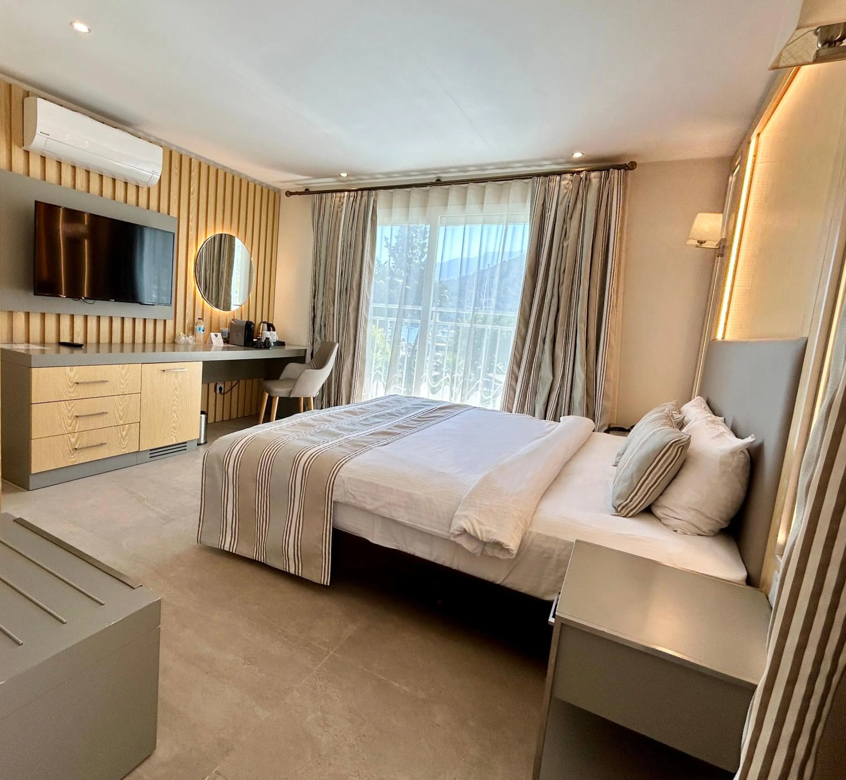 Bed in Marina Boutique Hotel