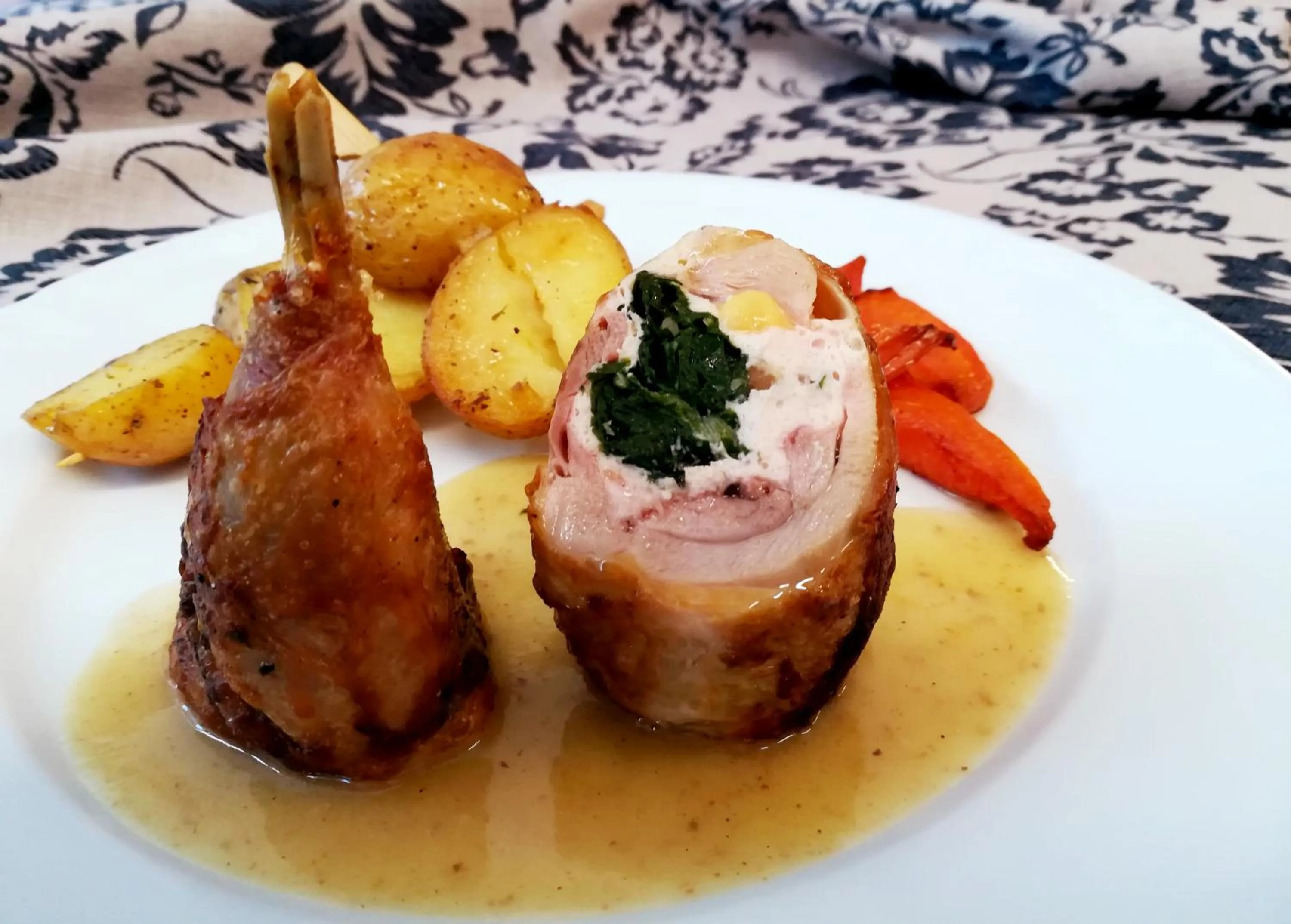 Food close-up in Hotel Restaurant Logis Le Tropicana