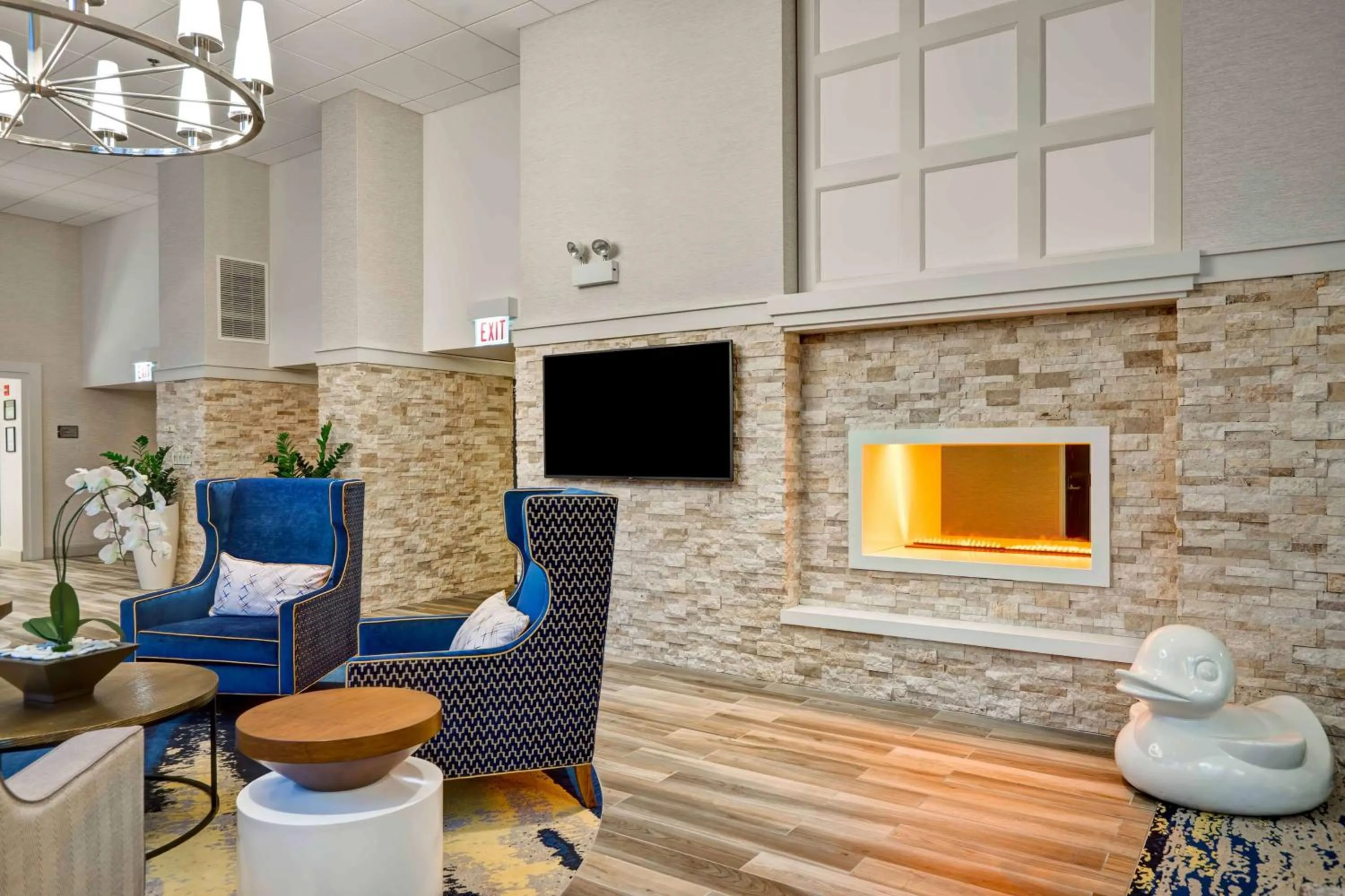 Lobby or reception in Homewood Suites by Hilton Chicago-Downtown