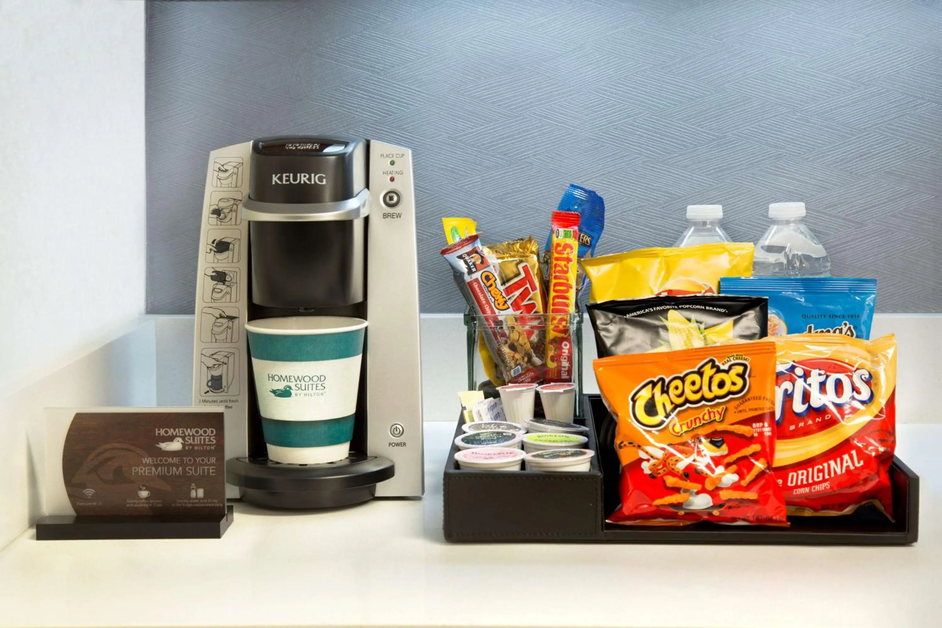 Food and drinks in Homewood Suites by Hilton Chicago-Downtown