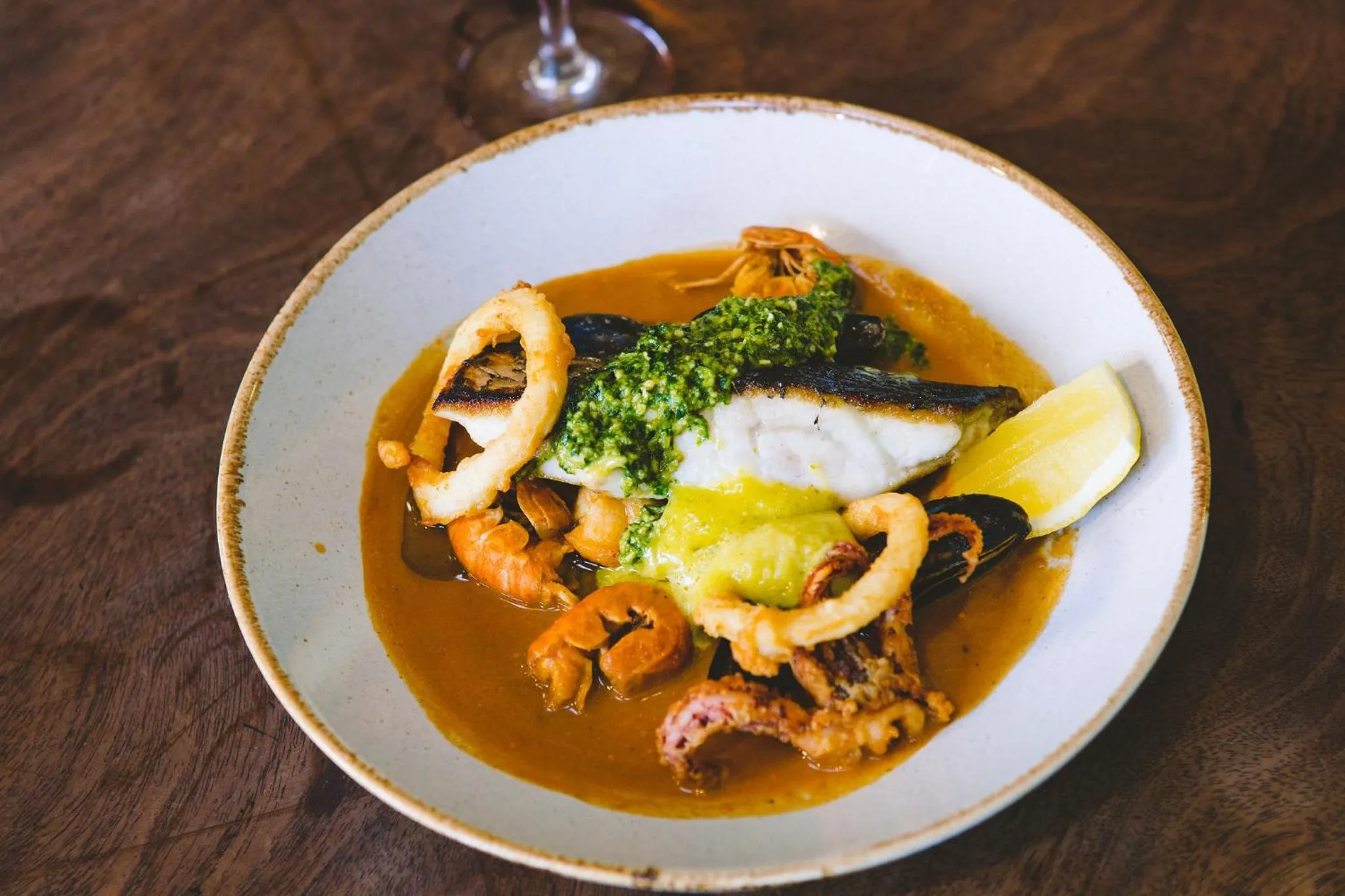 Food close-up in The Hero