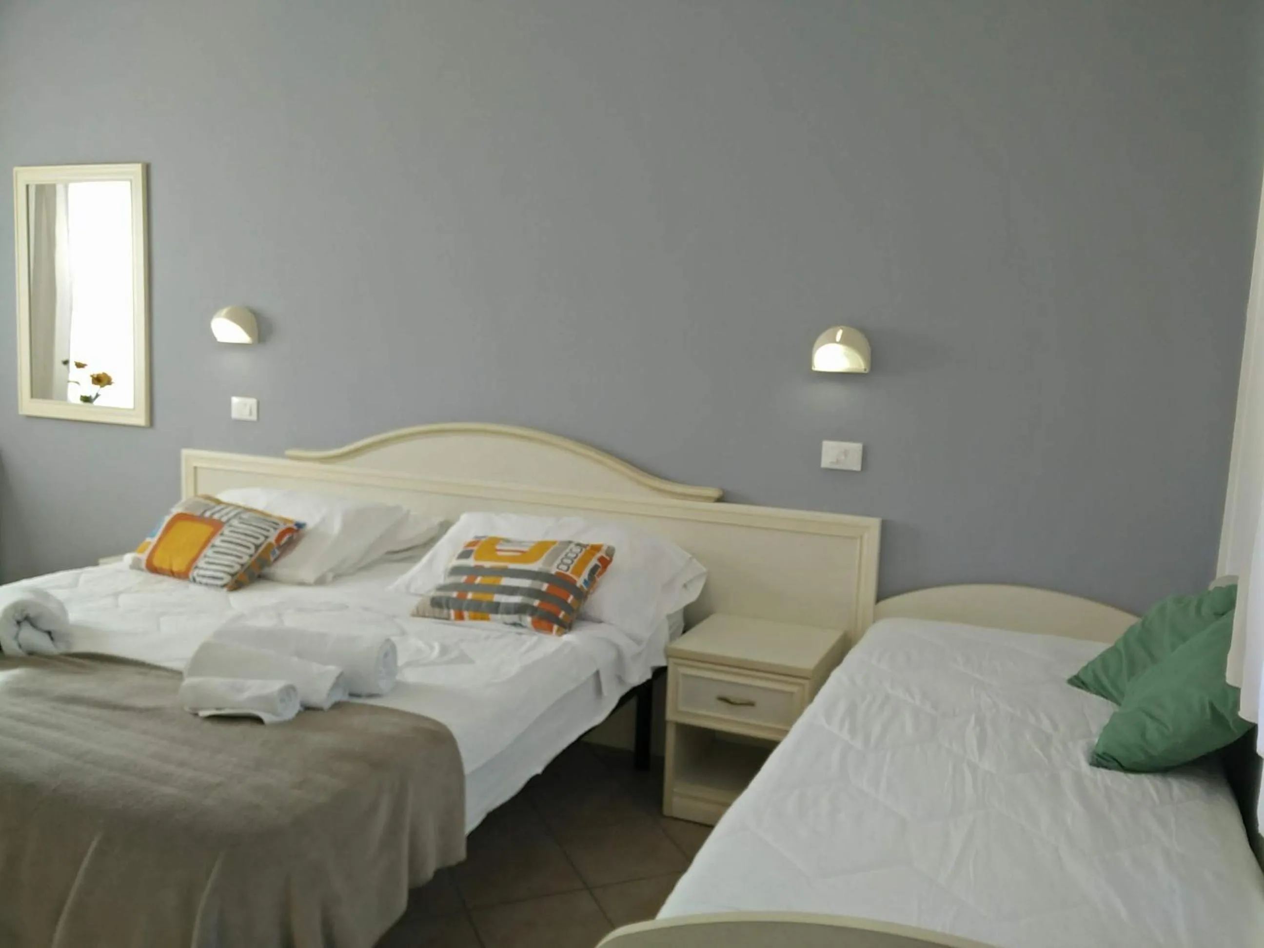 Bed in Hotel Garnì Anna