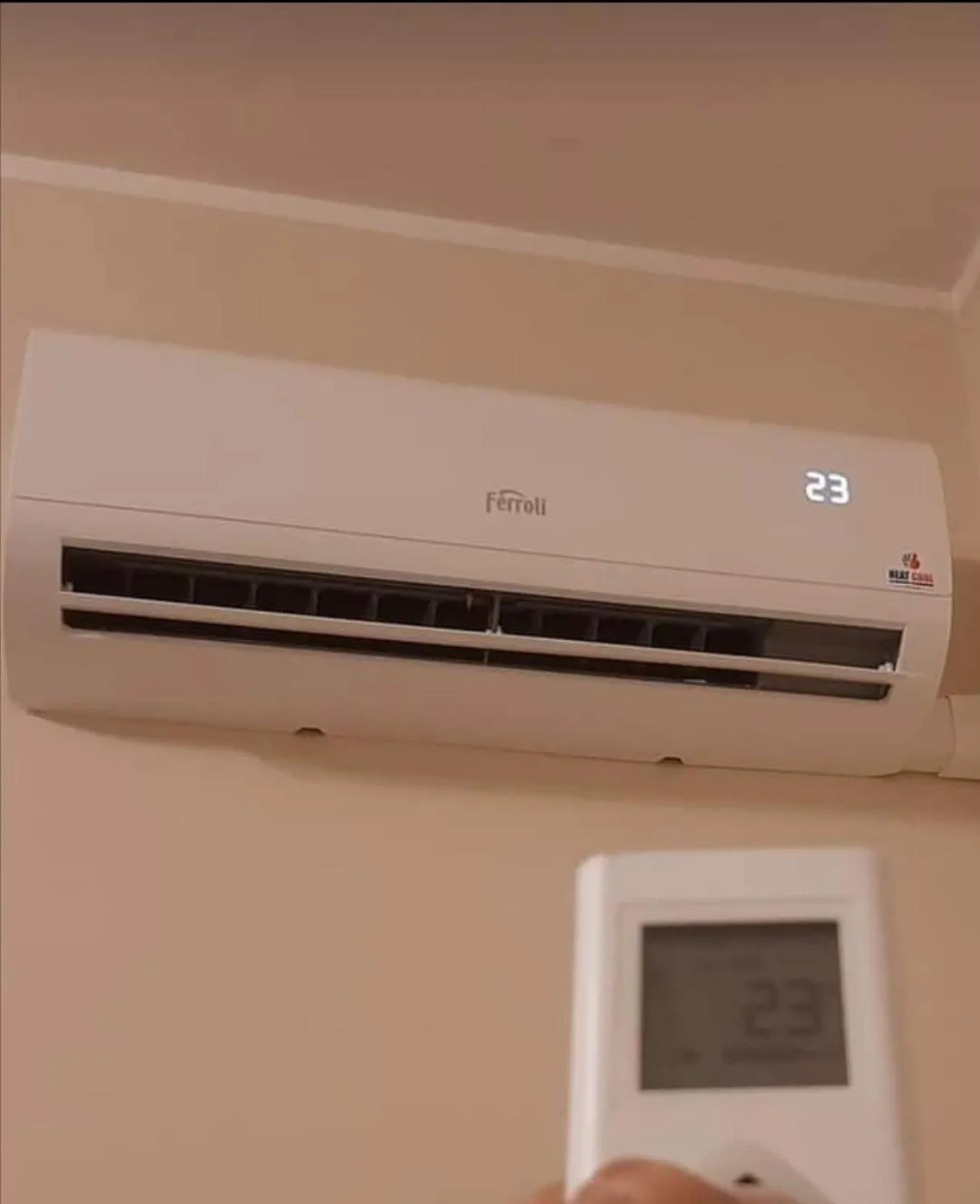 air conditioner in B&B Le Rose