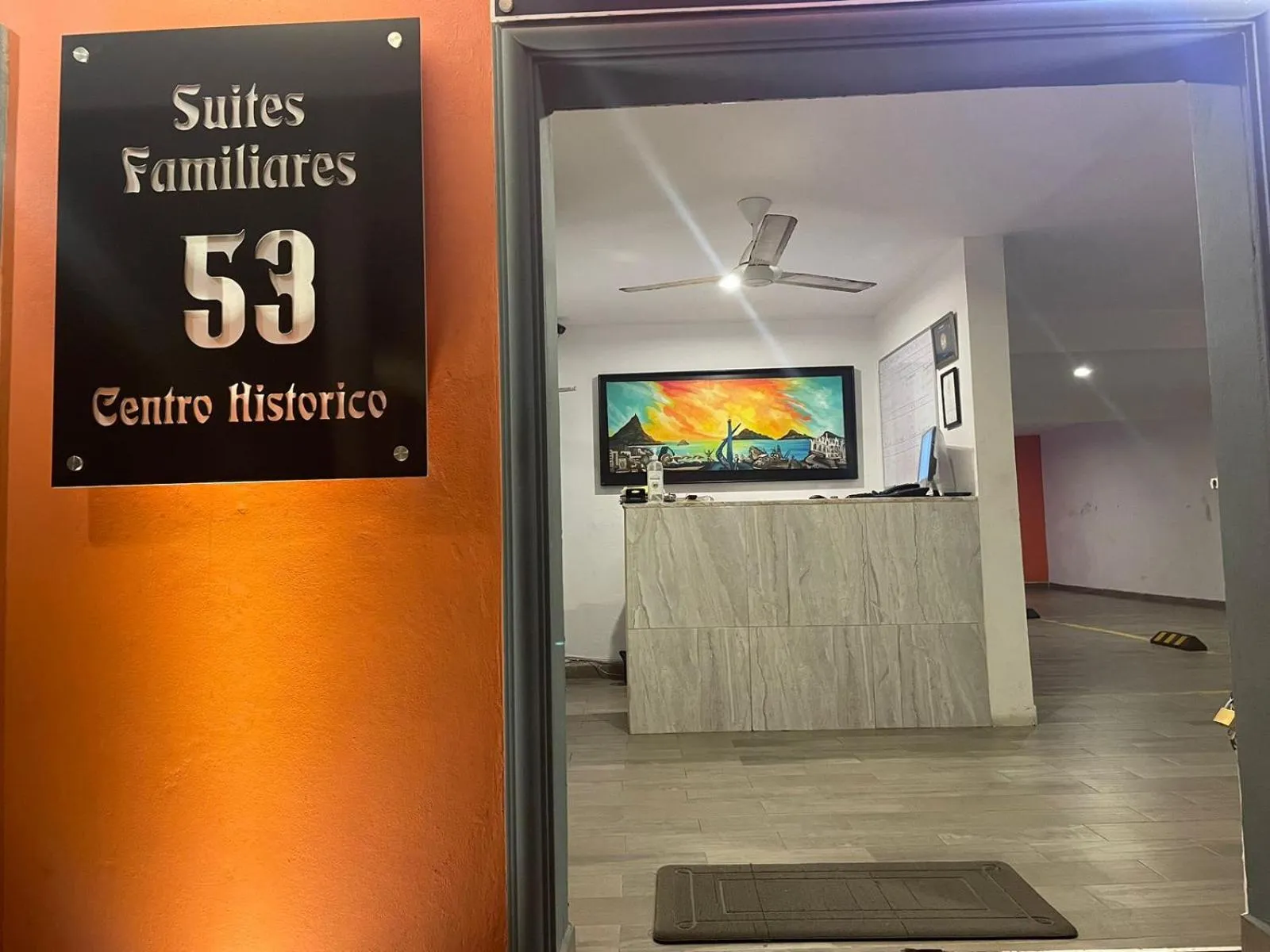 Lobby or reception in Posada 53