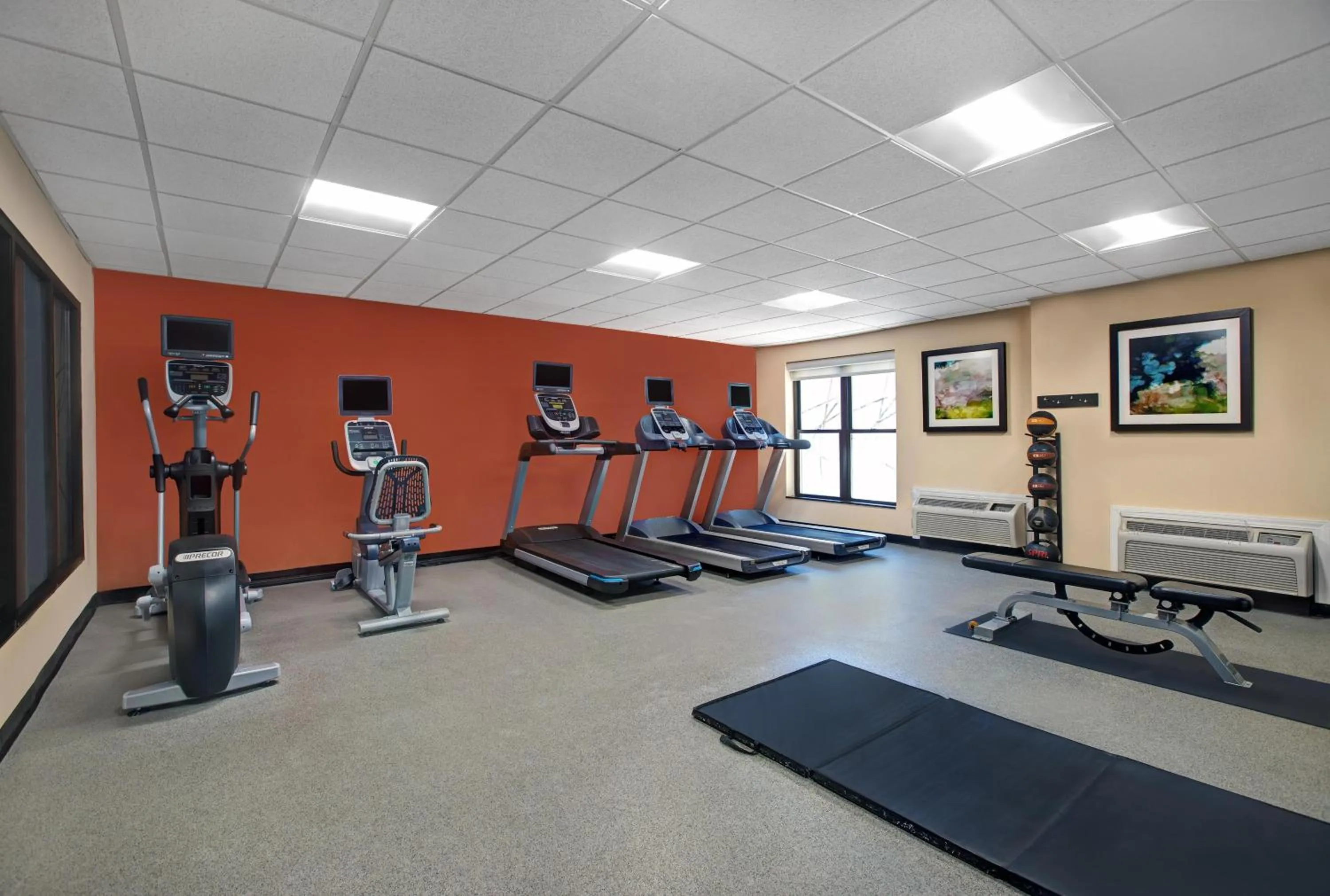 Fitness centre/facilities in Homewood Suites by Hilton Chicago-Lincolnshire