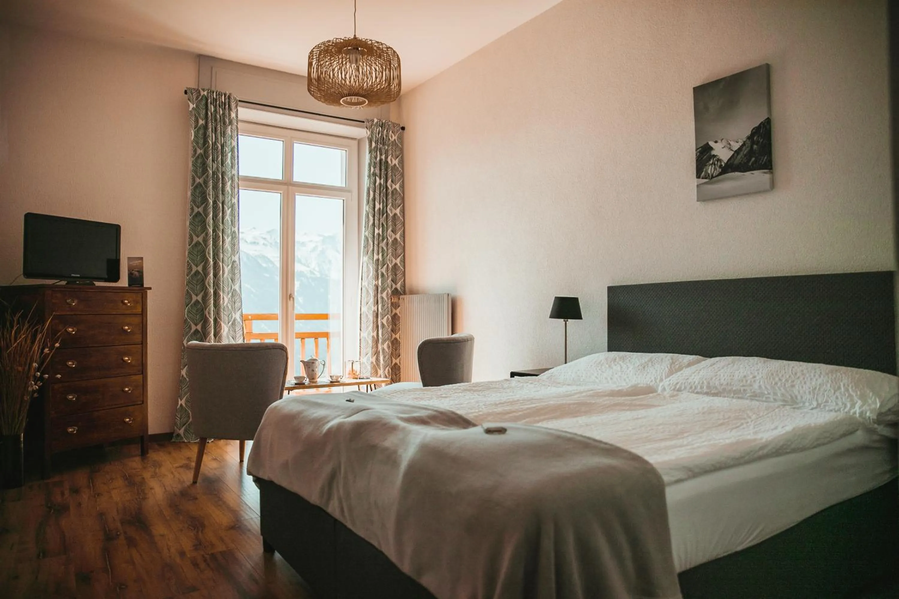 Bed in Hotel Splendide