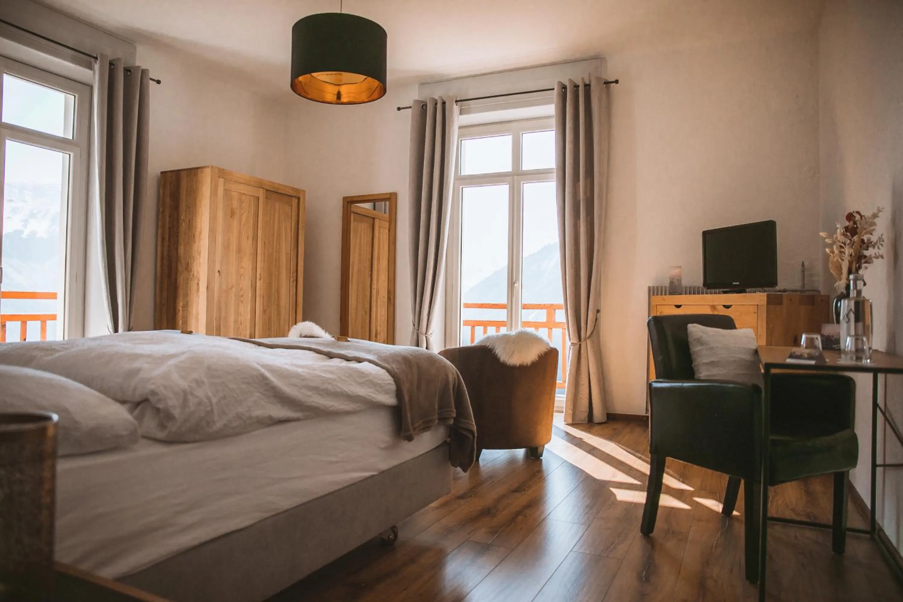 Bed in Hotel Splendide