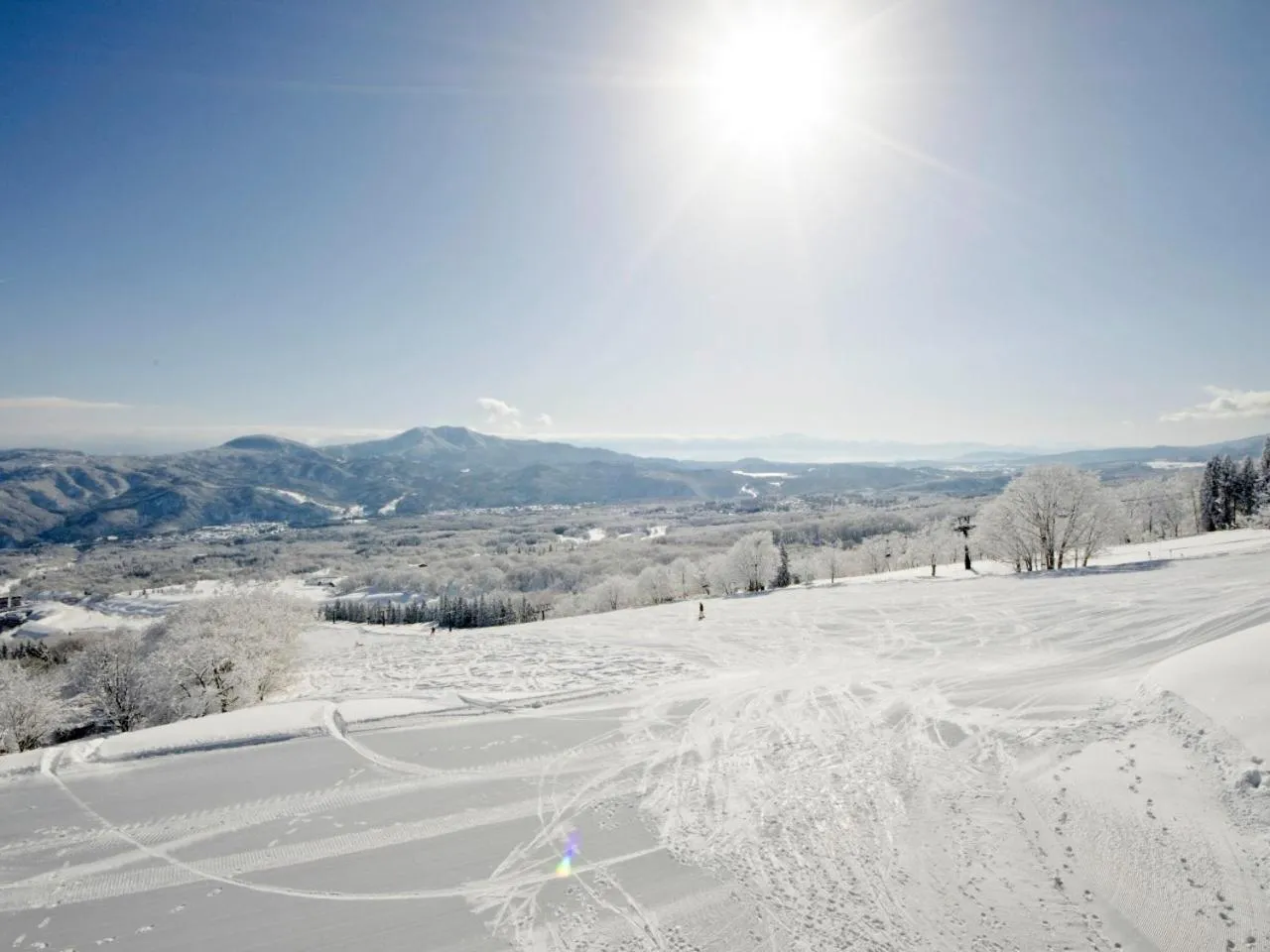 Natural landscape in APA Hotel Joetsu Myoko-Ekimae