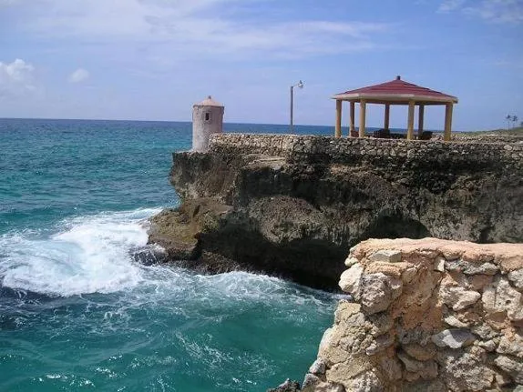 Sea view in La Cueva del Che