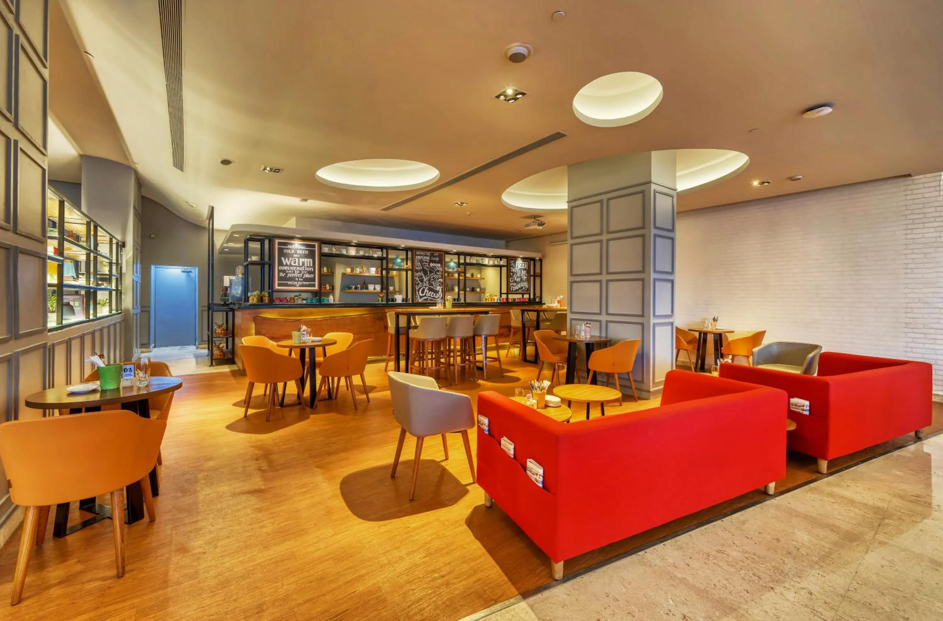 Restaurant/places to eat in ibis Bengaluru Outer Ring Road